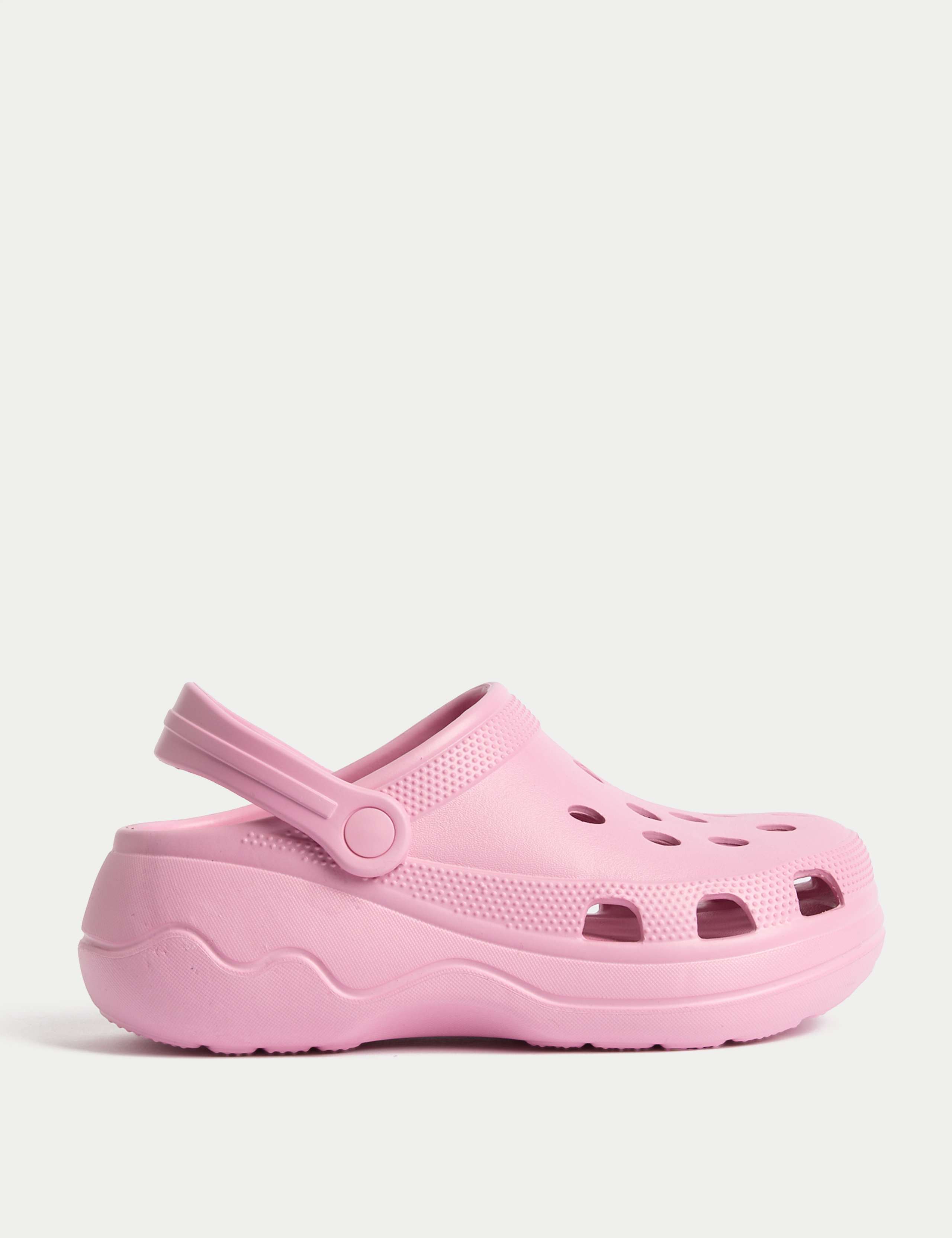 Kids' Plain Chunky Clogs (3 Large - 6 Large)
