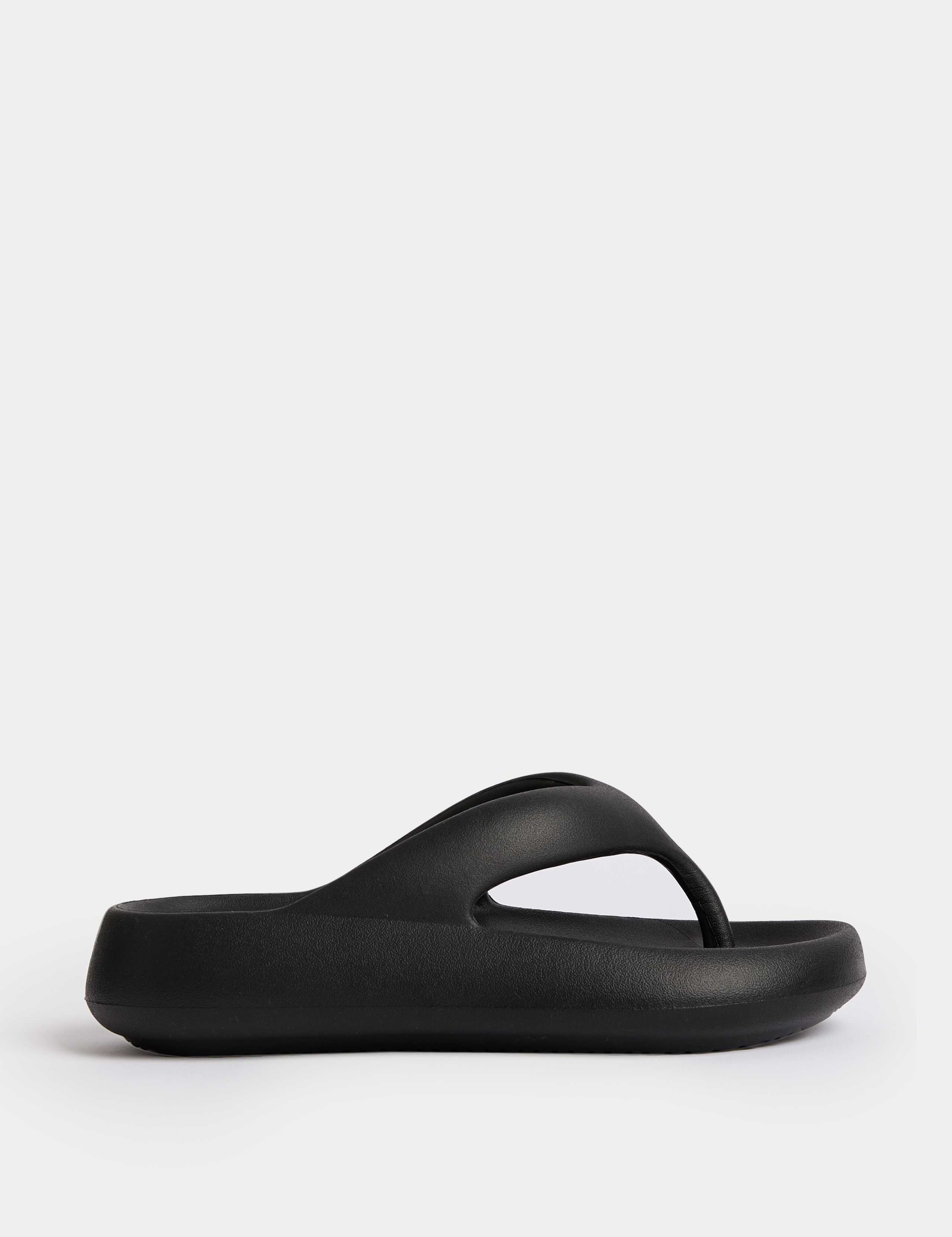 Kids' Plain Chunky Flip Flops (1 Large - 6 Large)