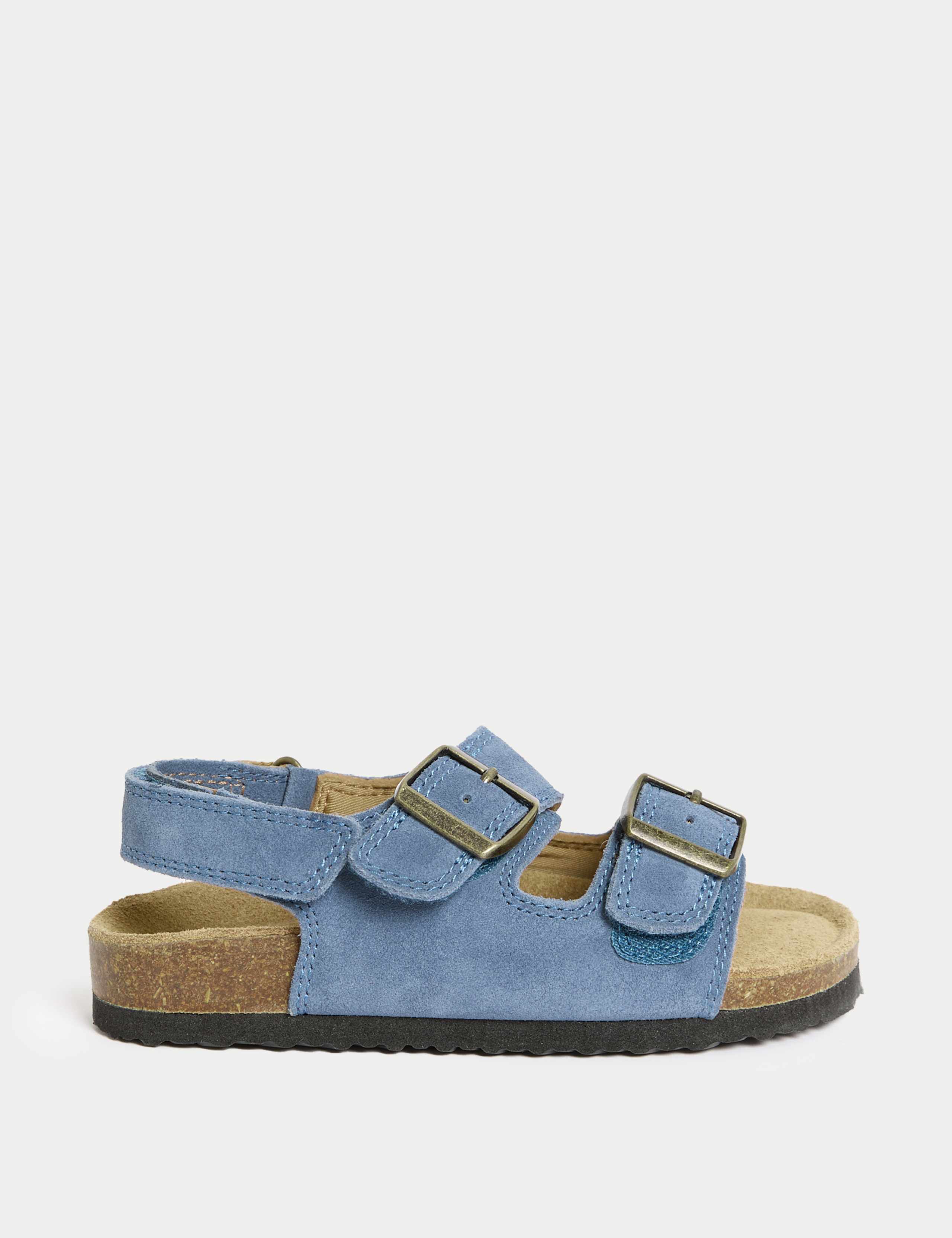 Kids' Leather Footbed Sandals (4 Small - 2 Large)