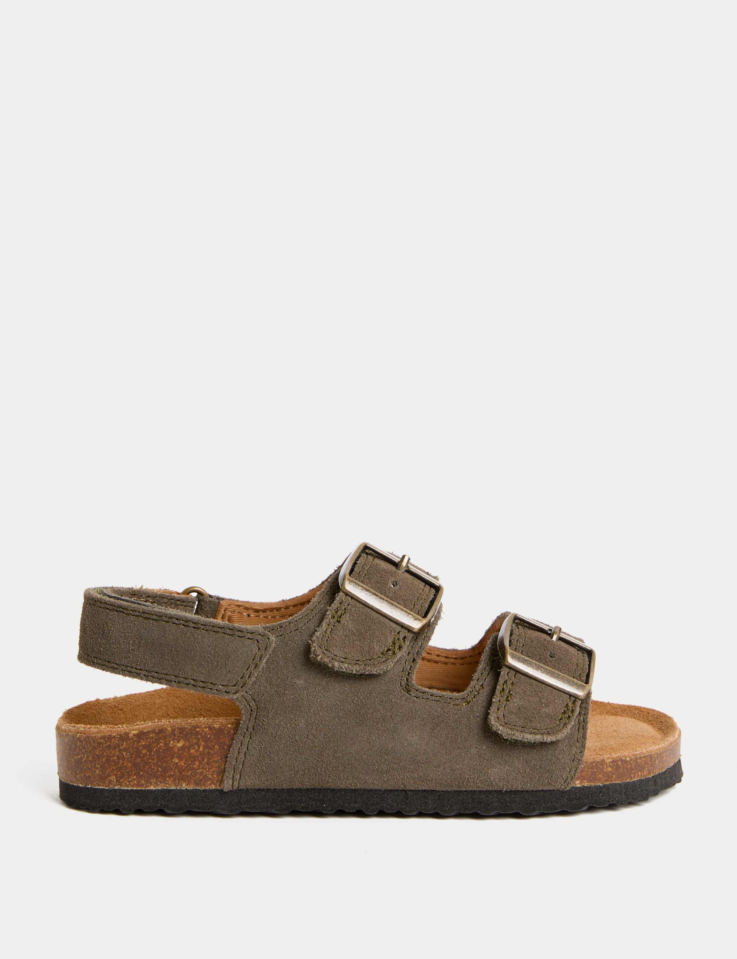 Kids' Leather Footbed Sandals (4 Small - 2 Large)