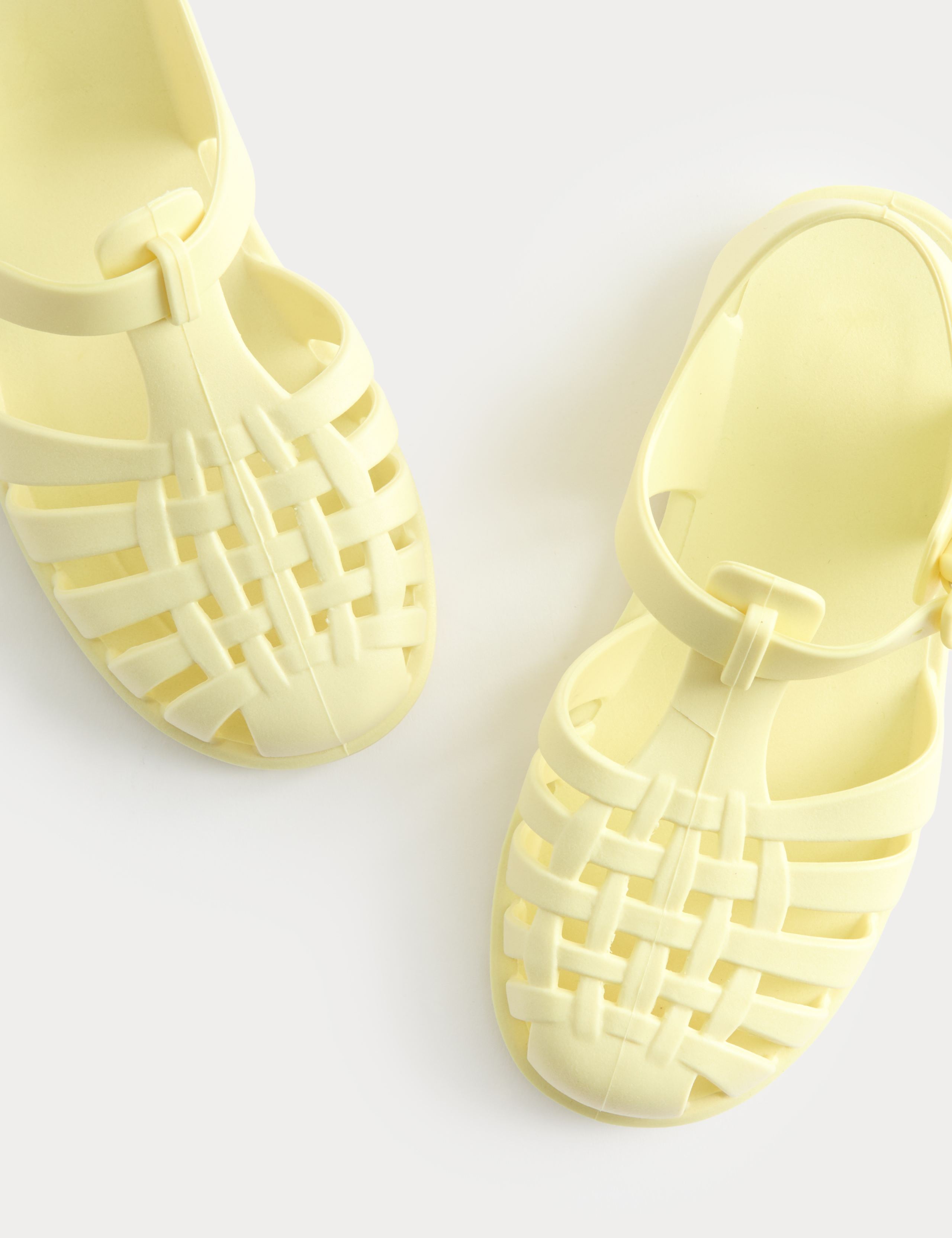 Kids' Plain Matte Jelly Sandals (4 Small - 2 Large)