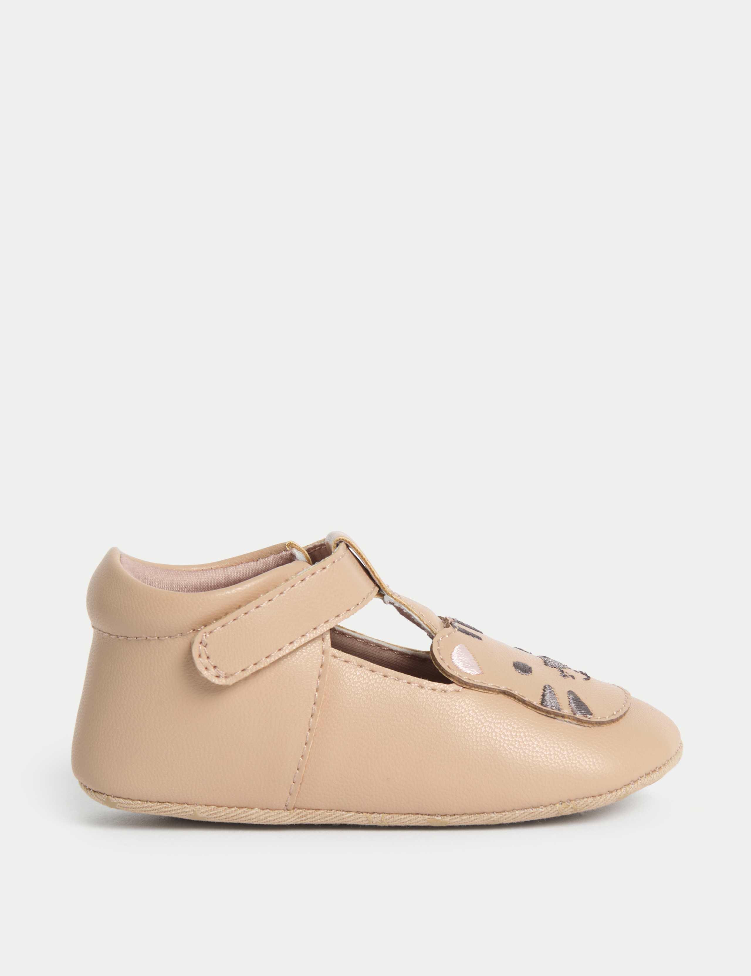 Baby Tiger Riptape T Bar Shoes (0-18 Mths)