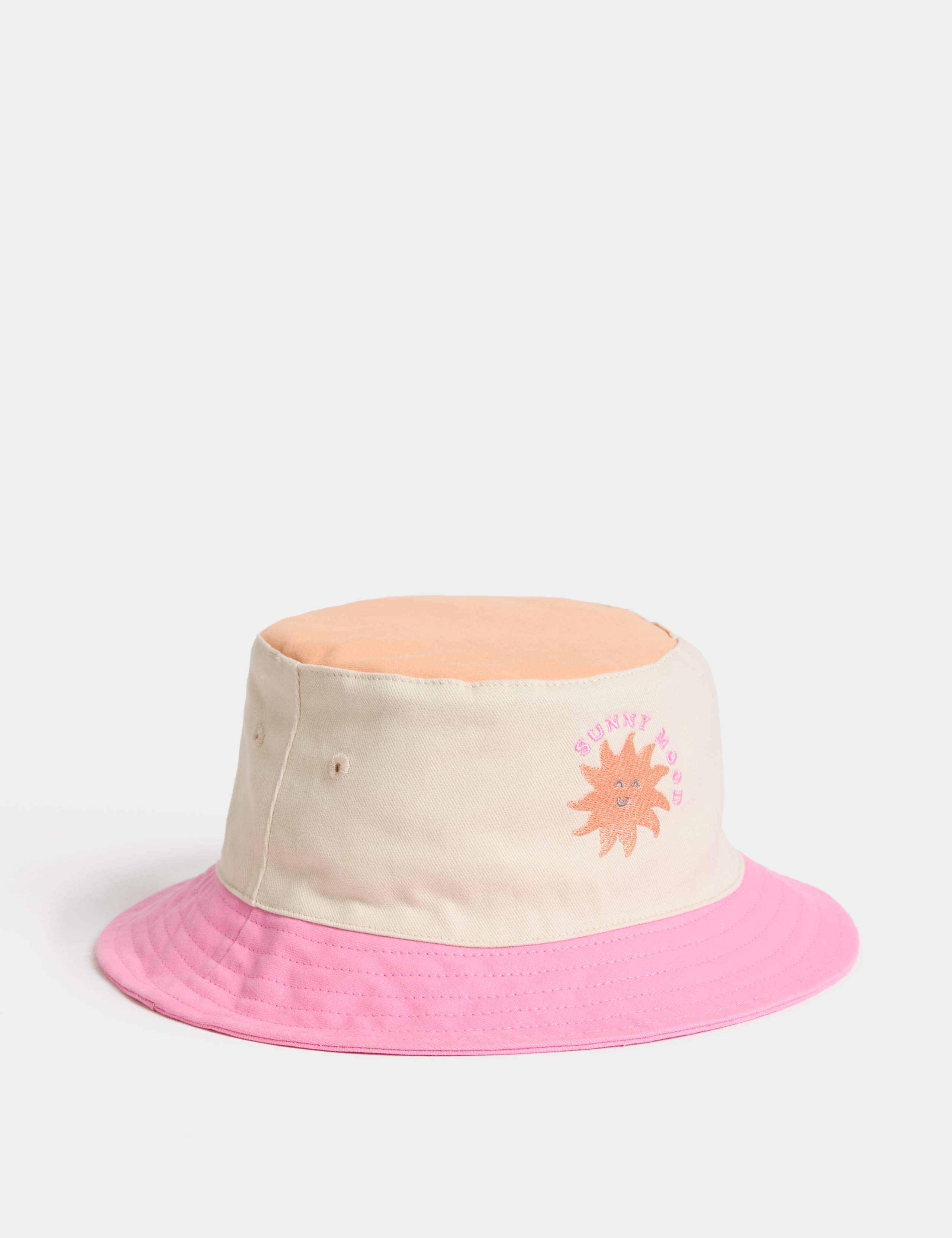 Kids Colour Block Bucket Hat (3-13 Yrs)