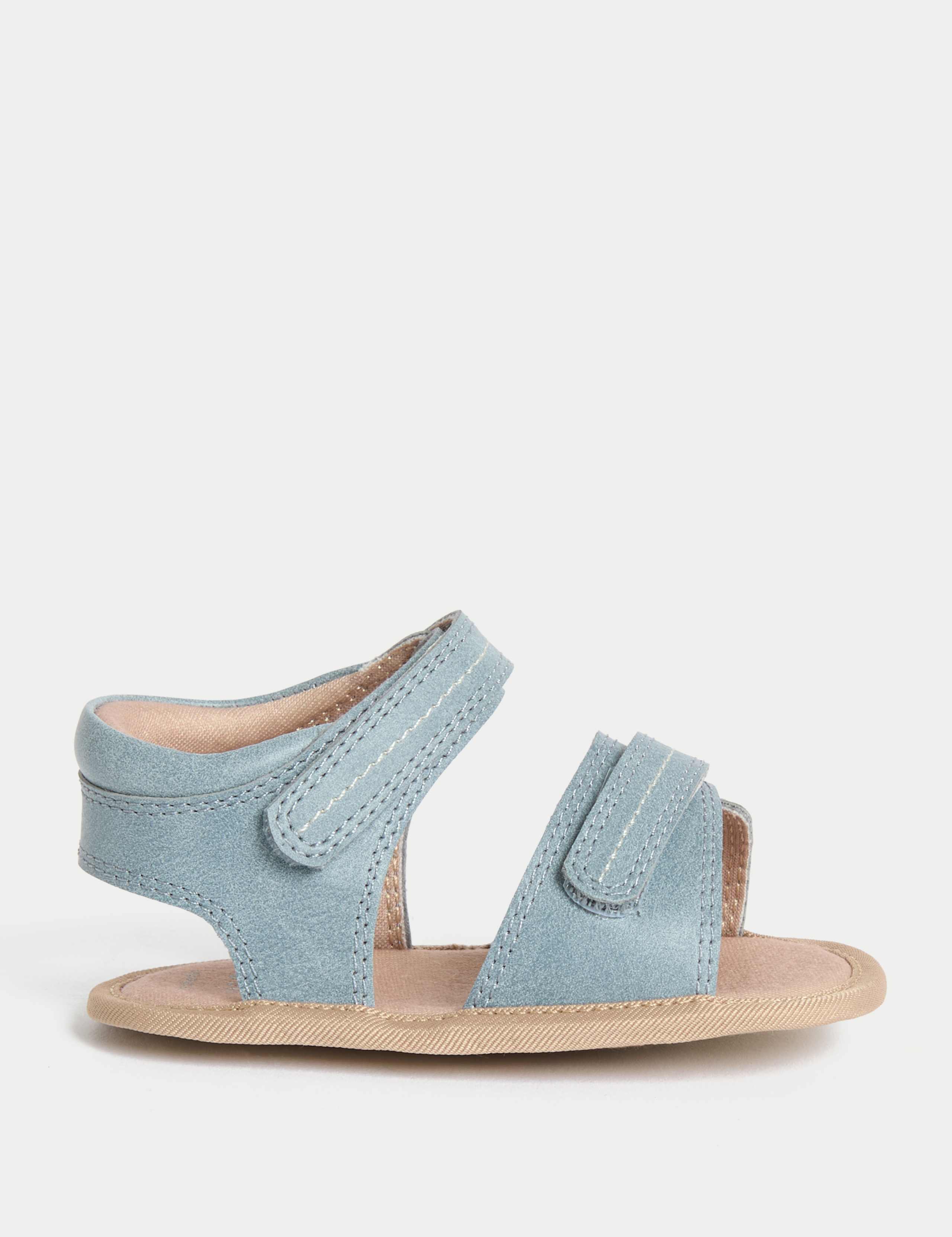 Baby Riptape Pram Shoes (0-18 Mths)