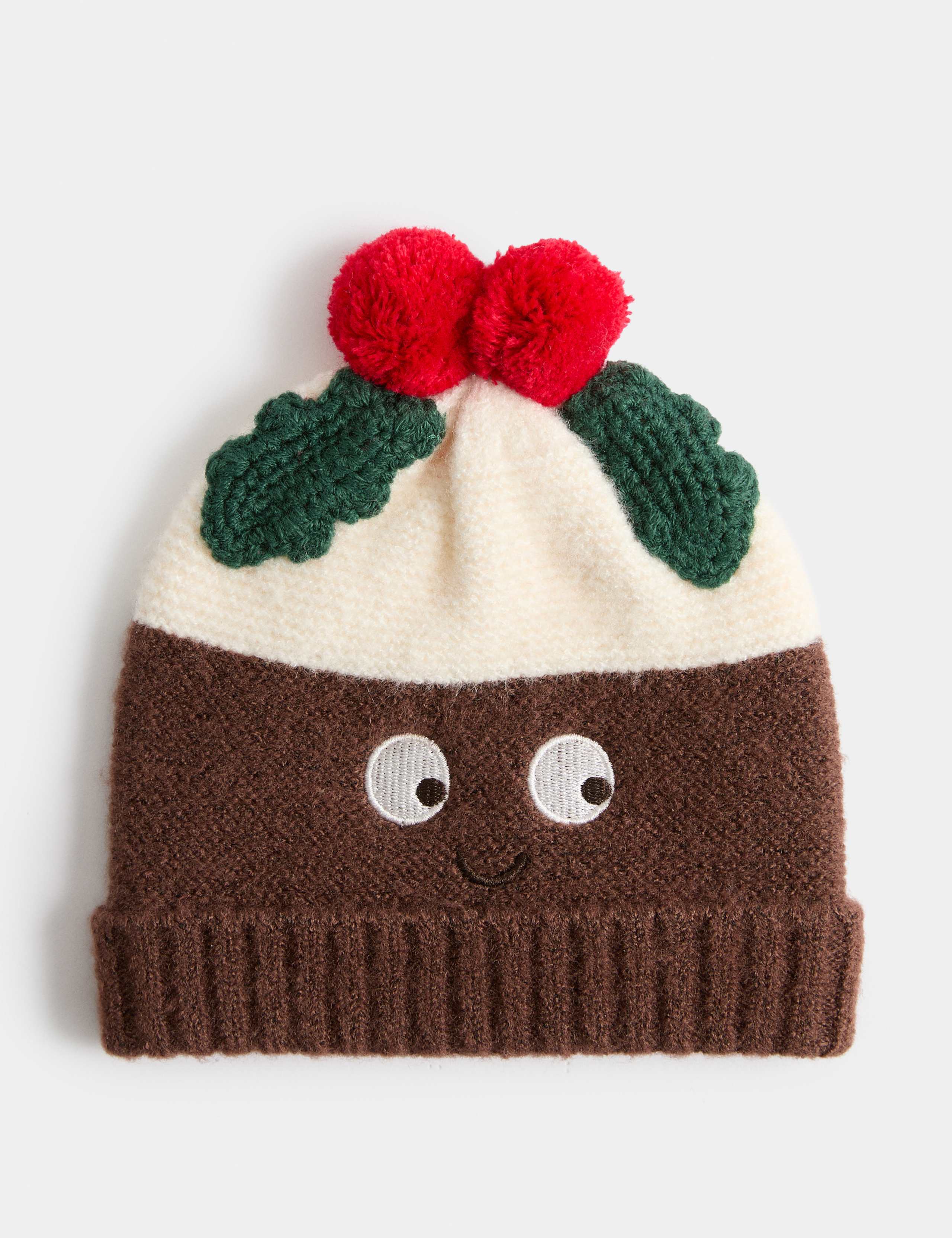 Baby Christmas Pudding Hat (0-3 Yrs)