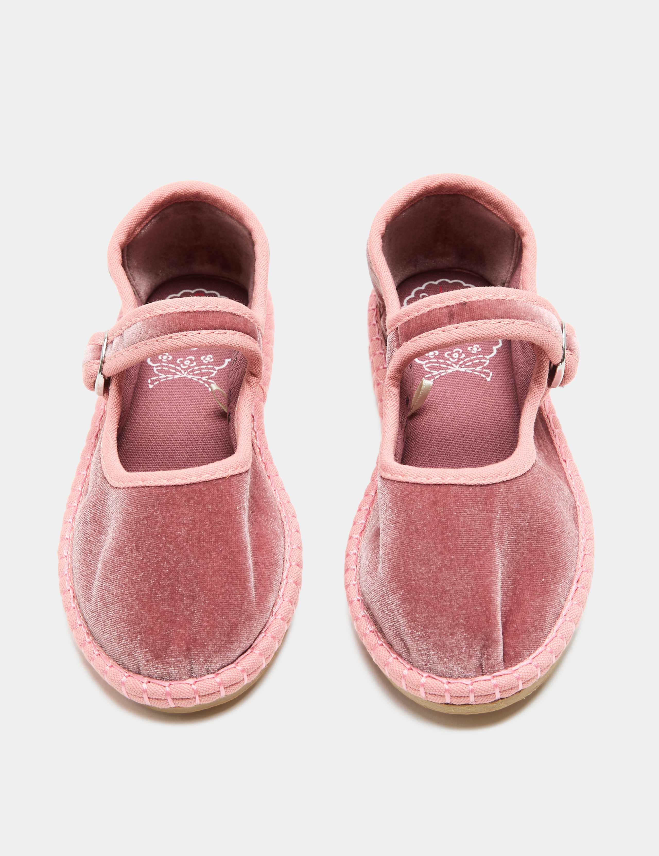 Kids' Stitch Sole Ballet Pumps (4 Small - 2 Large)