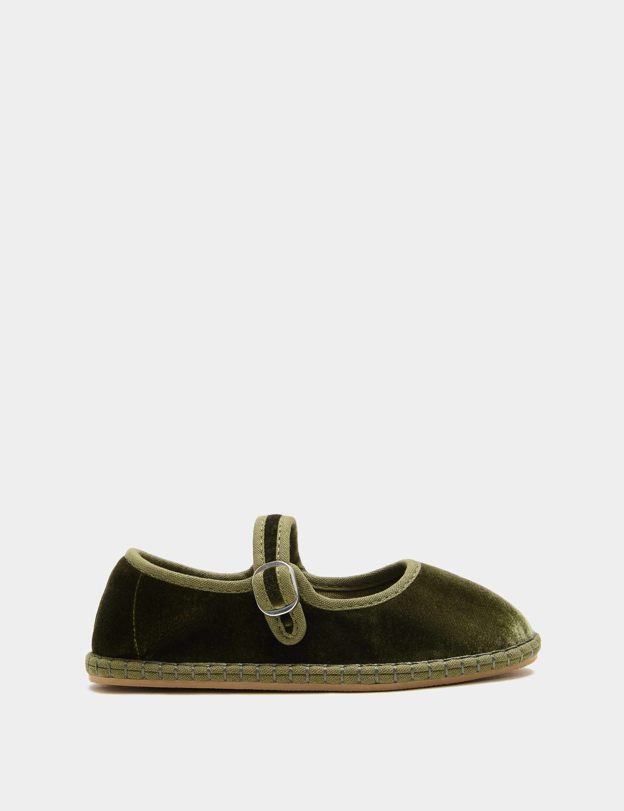 Kids' Stitch Sole Ballet Pumps (4 Small - 2 Large)
