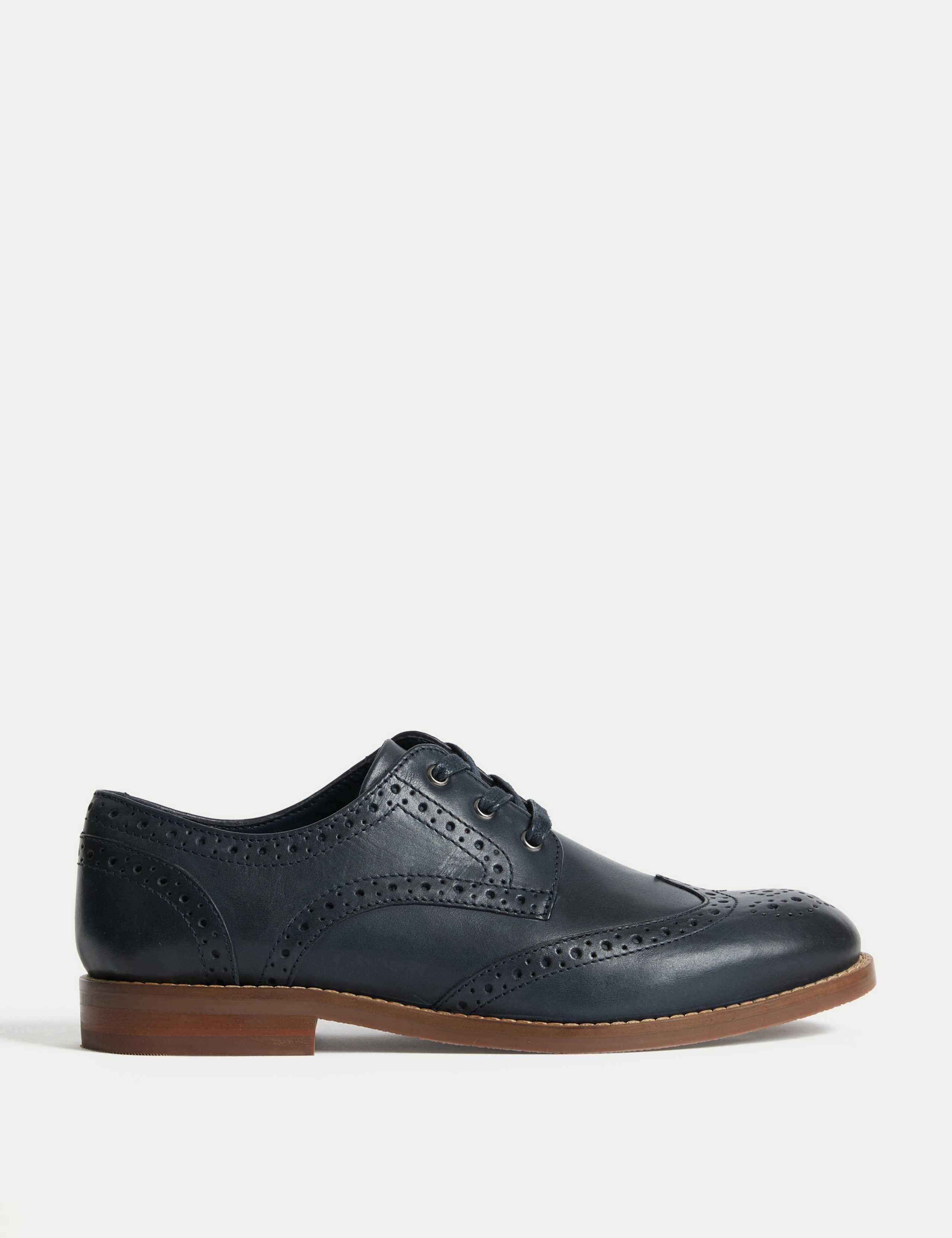 Kids' Leather Brogues (3 Large - 7 Large)
