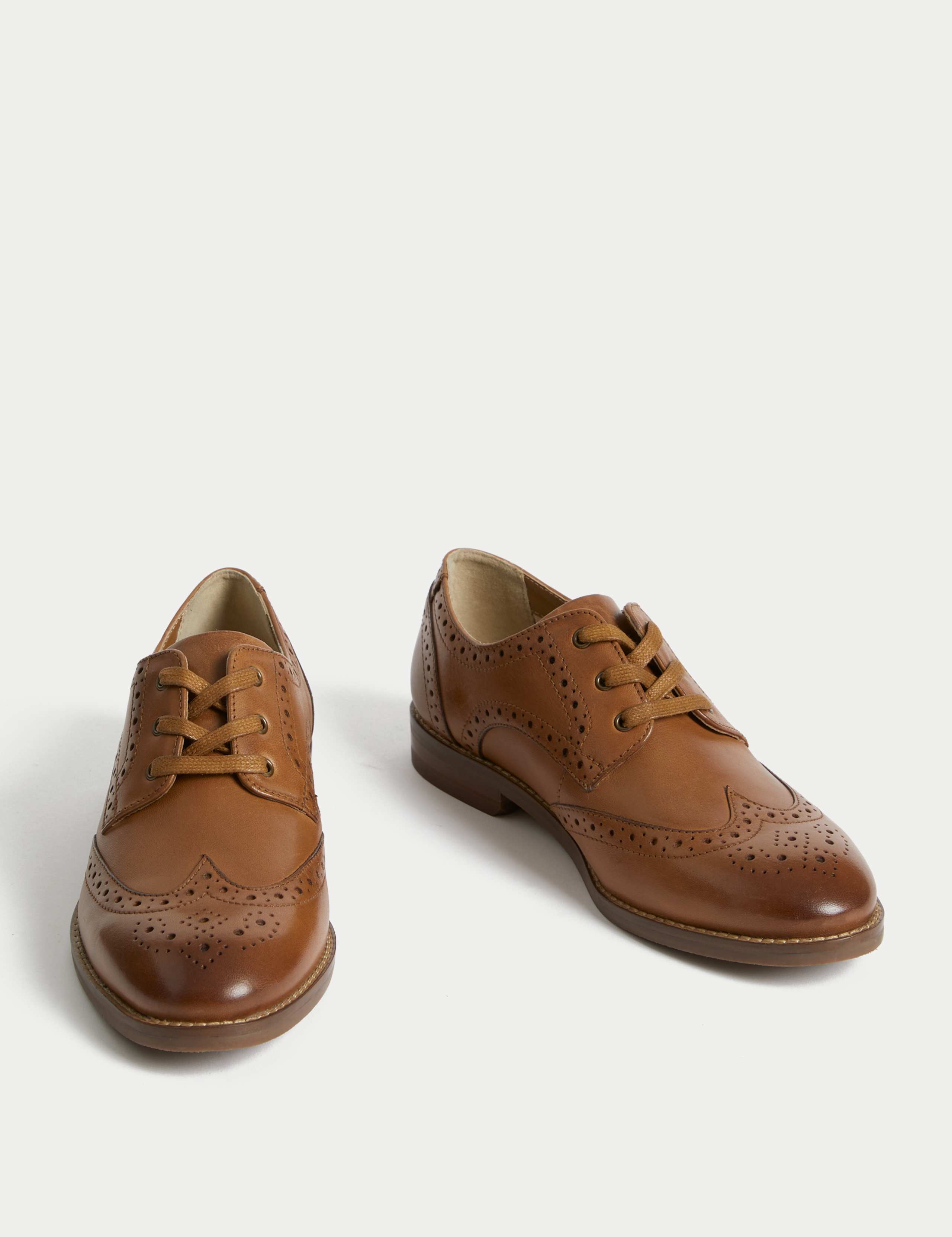 Kids Leather Brogue shoe