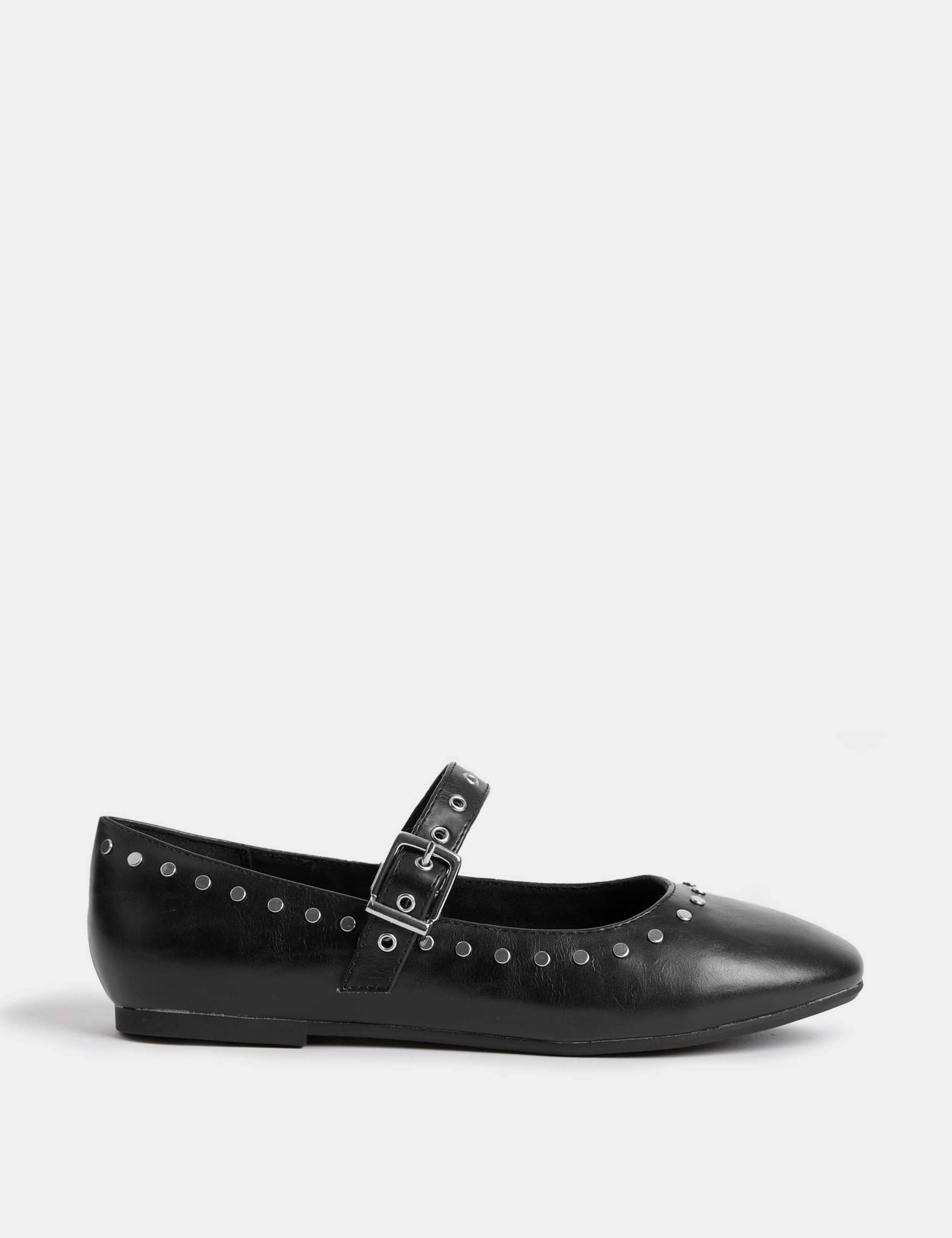 Kids' Studded Ballet Pumps (10 Small - 6 Large)