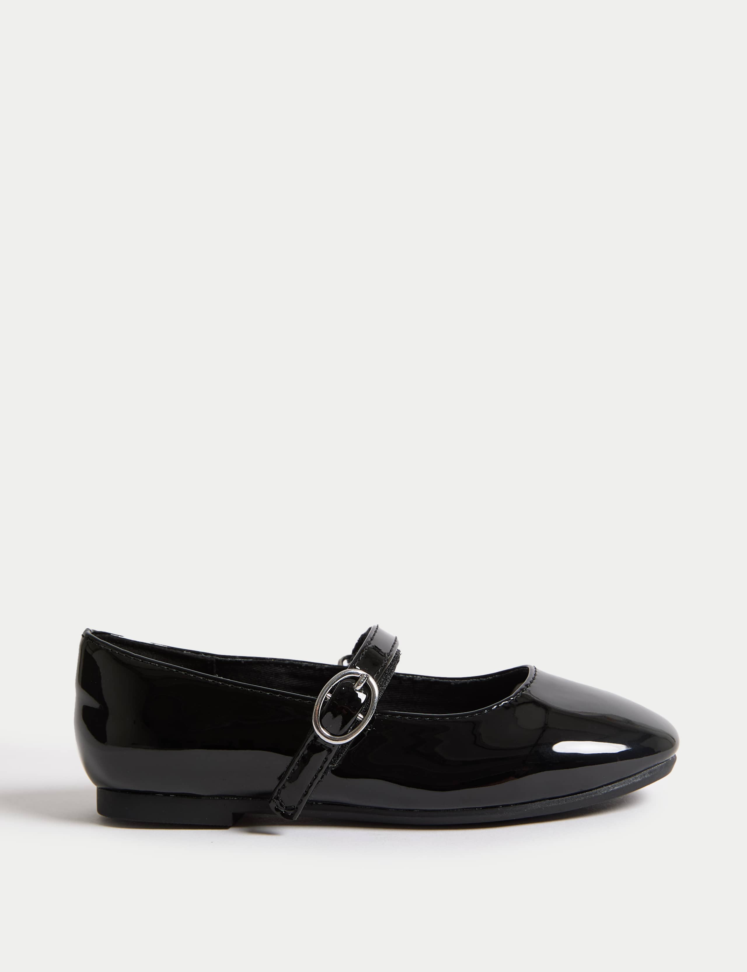 Kids' Patent Ballet Pump Shoes (4 Small - 2 Large)