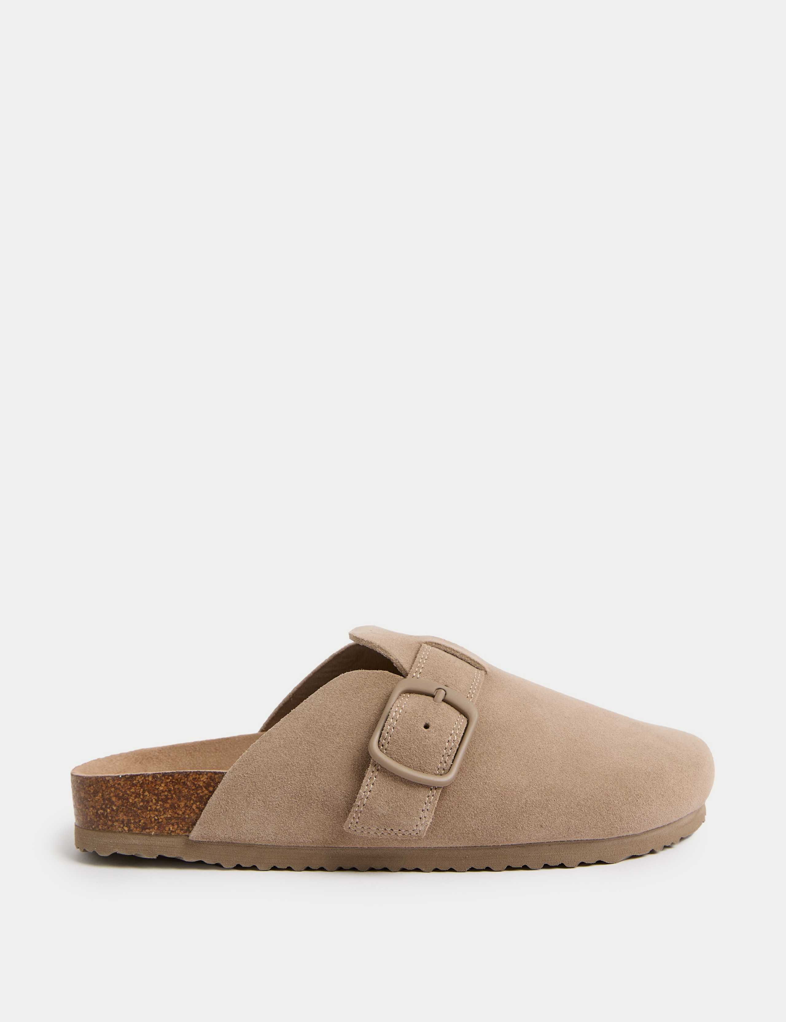 Kids' Suede Footbed Clogs (3 Large - 6 Large)