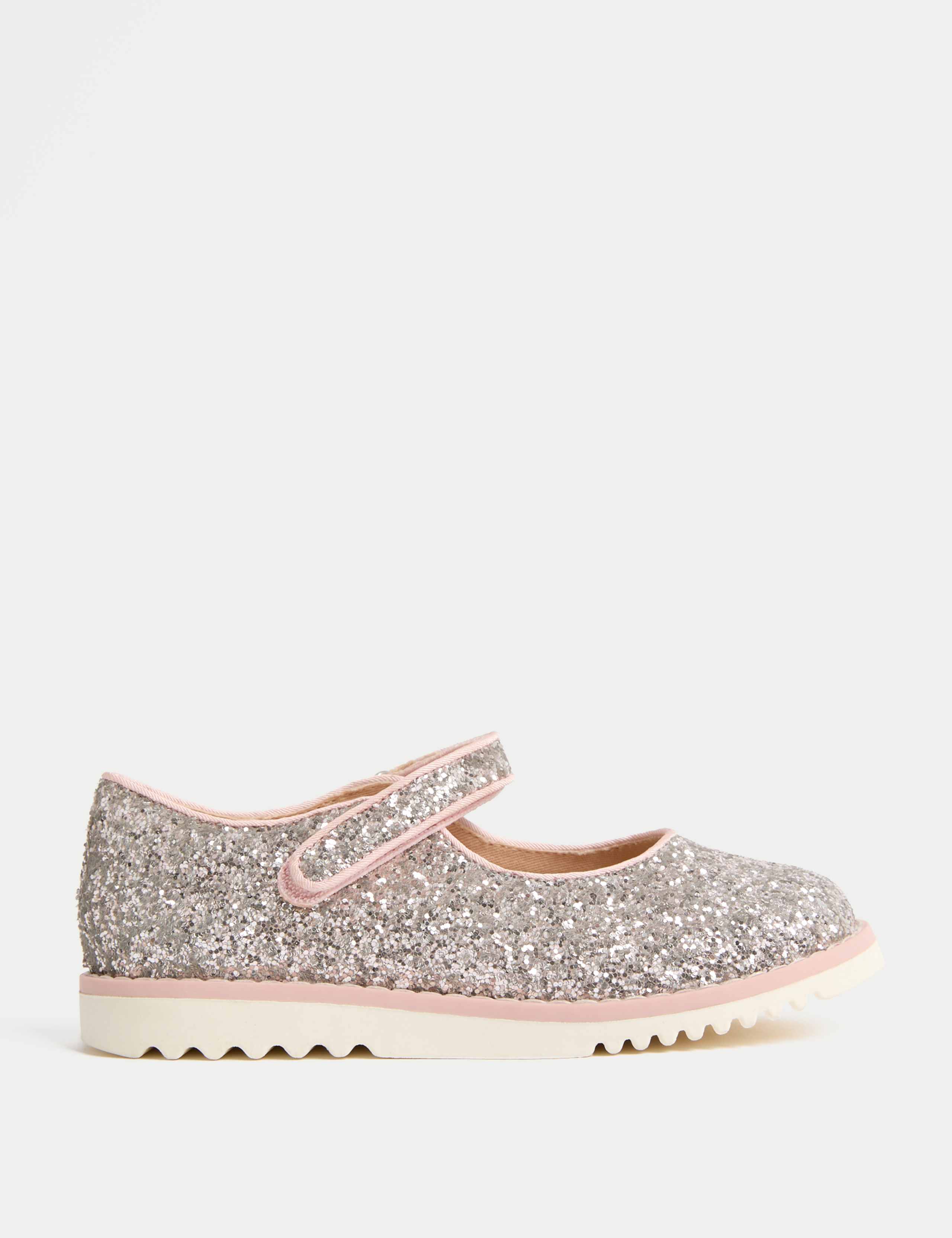 Kids' Glitter Mary Jane Shoes (4 Small - 2 Large)