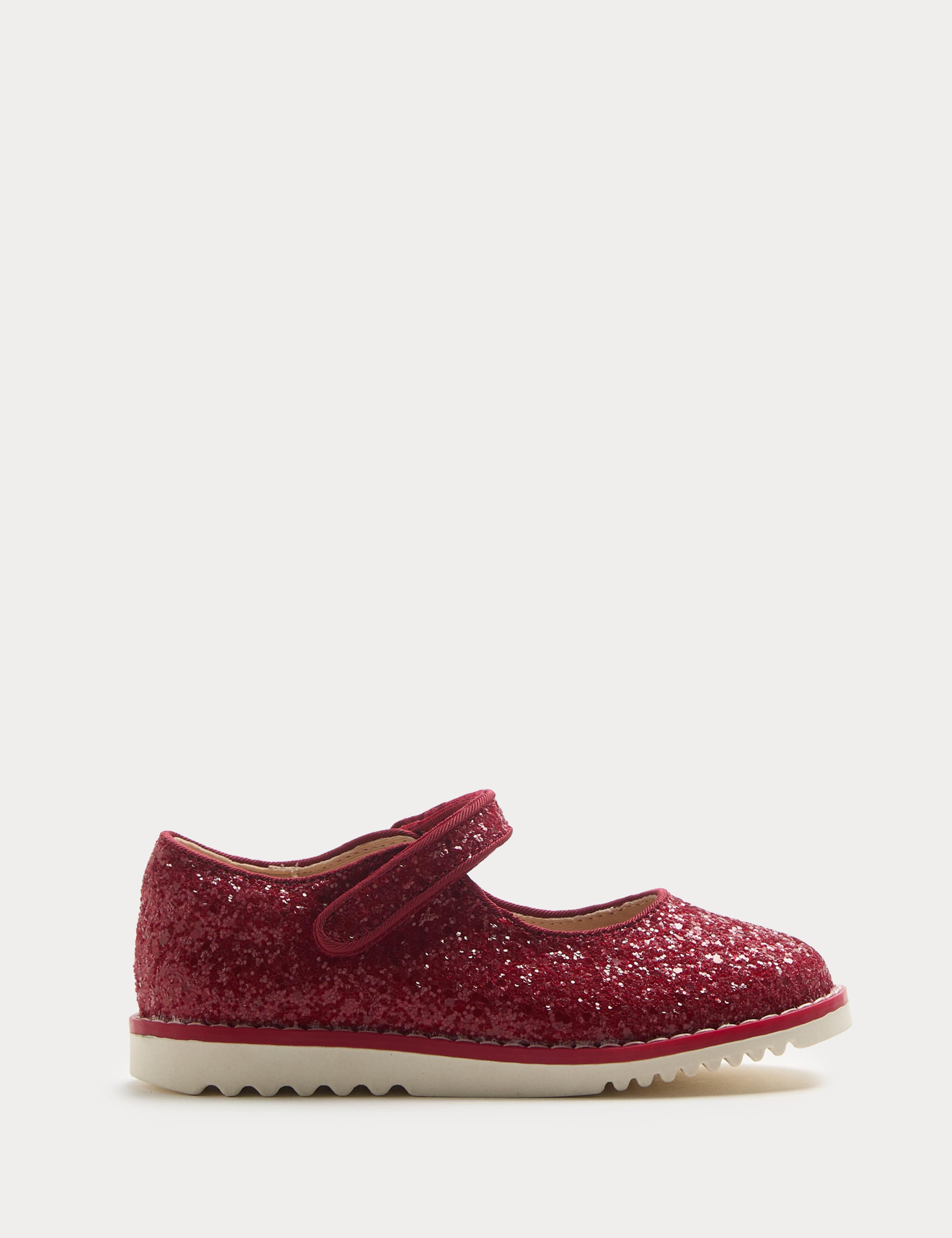 Kids' Glitter Mary Jane Shoes (4 Small - 2 Large)