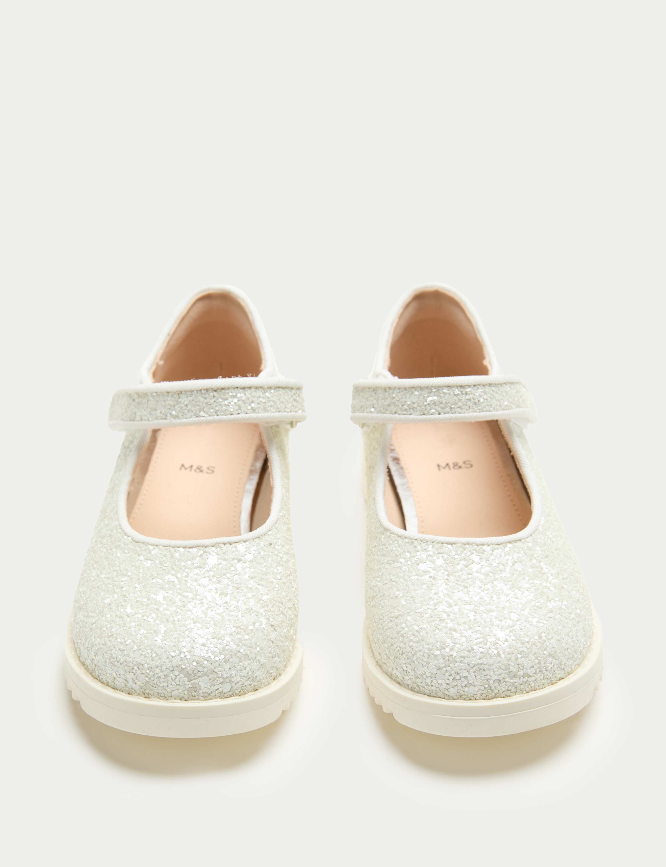 Kids' Glitter Mary Jane Shoes (4 Small - 2 Large)