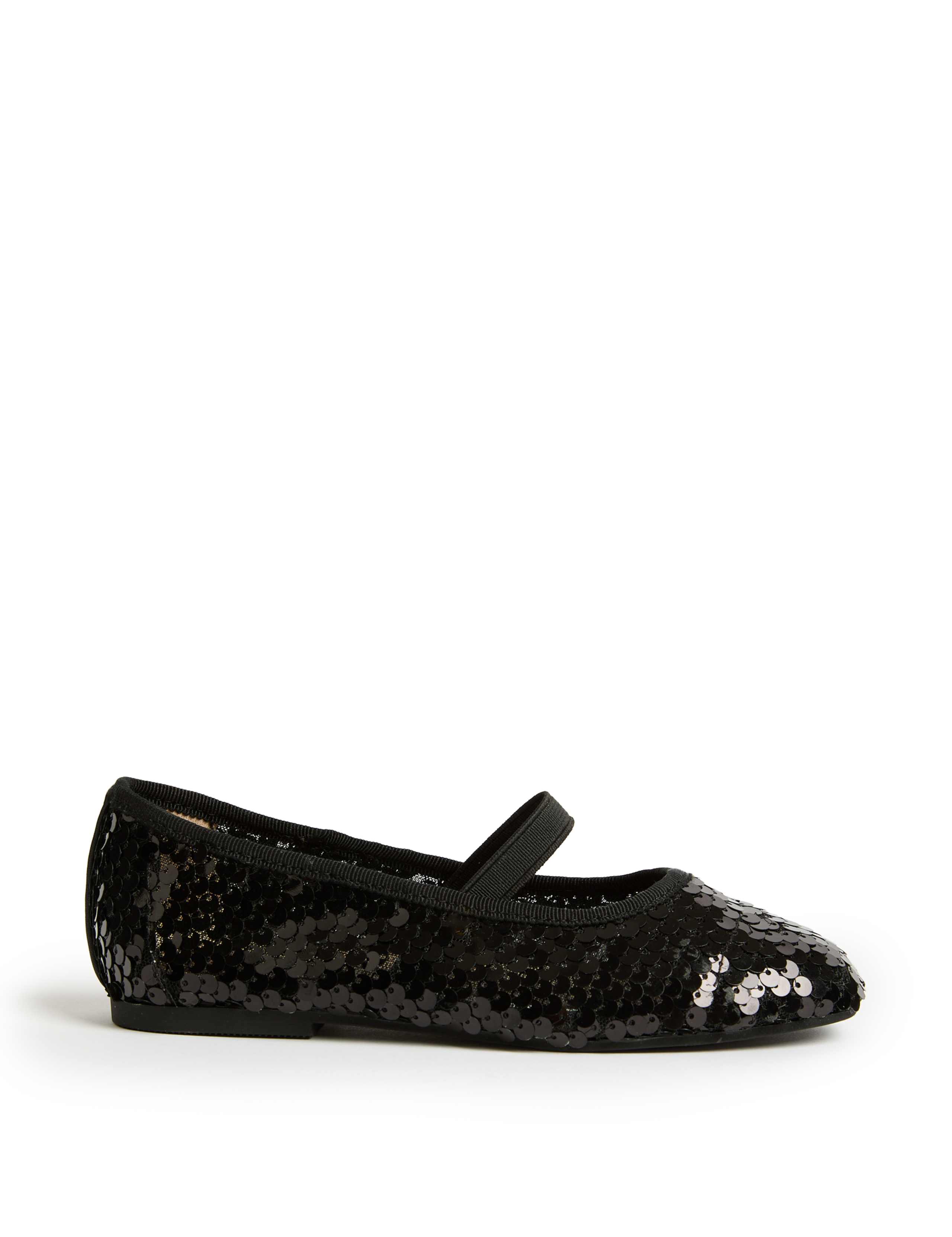 Kids' Sequin Ballet Pumps (4 Small - 2 Large)