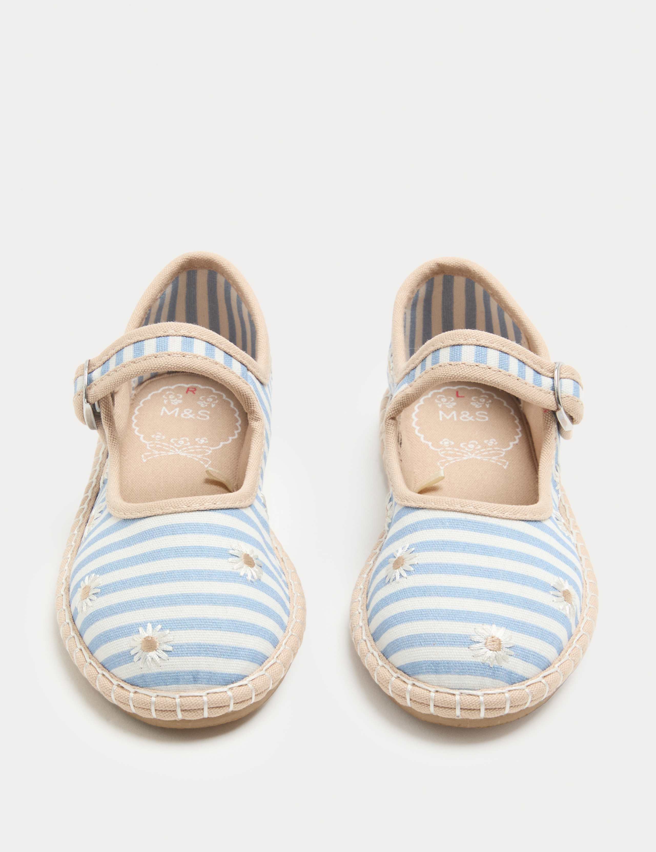Heritage Stripe Ballet Shoes (4 Small-2 Large)