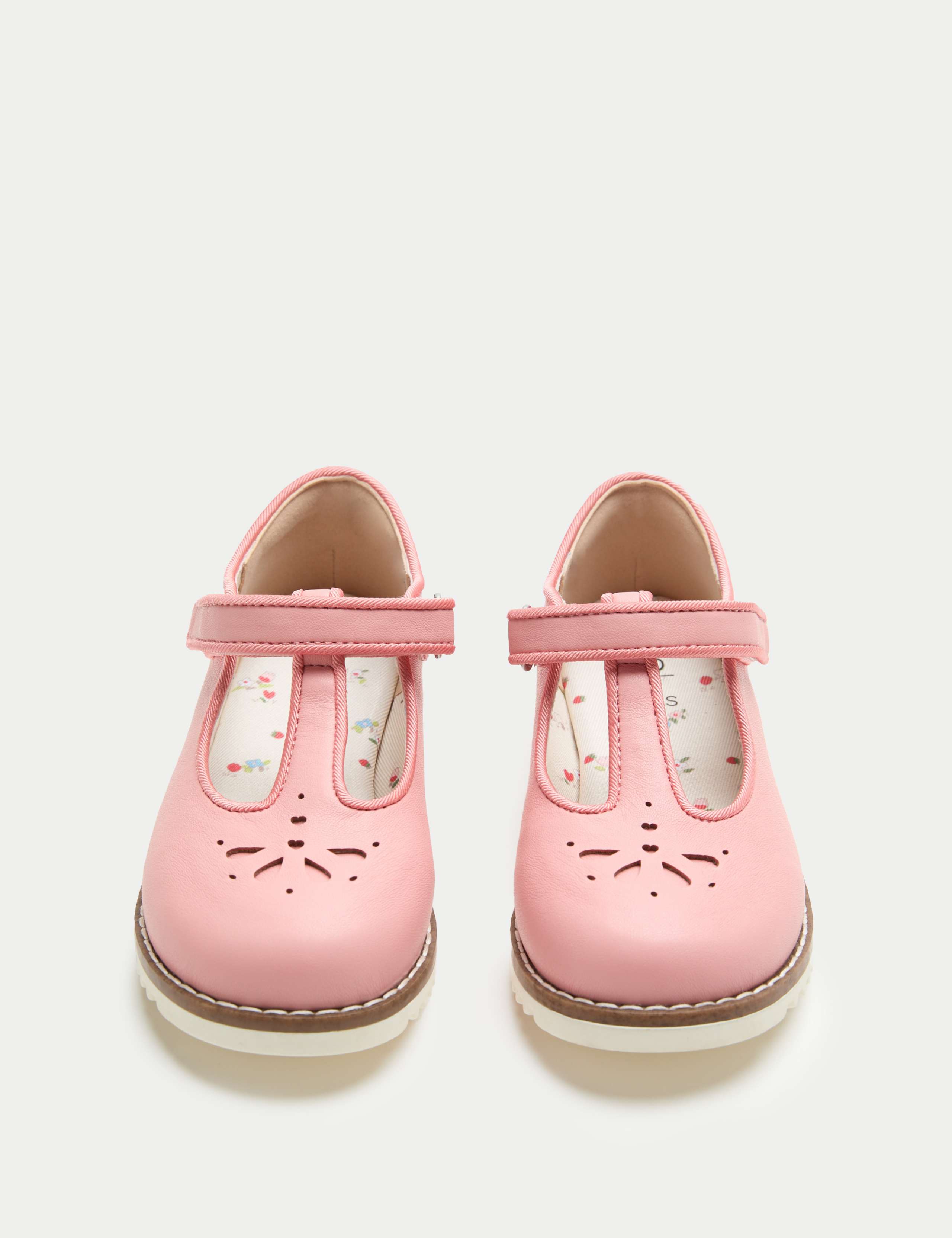 Kids’ Riptape T-Bar Ballet Shoes (5 Small-2 Large)