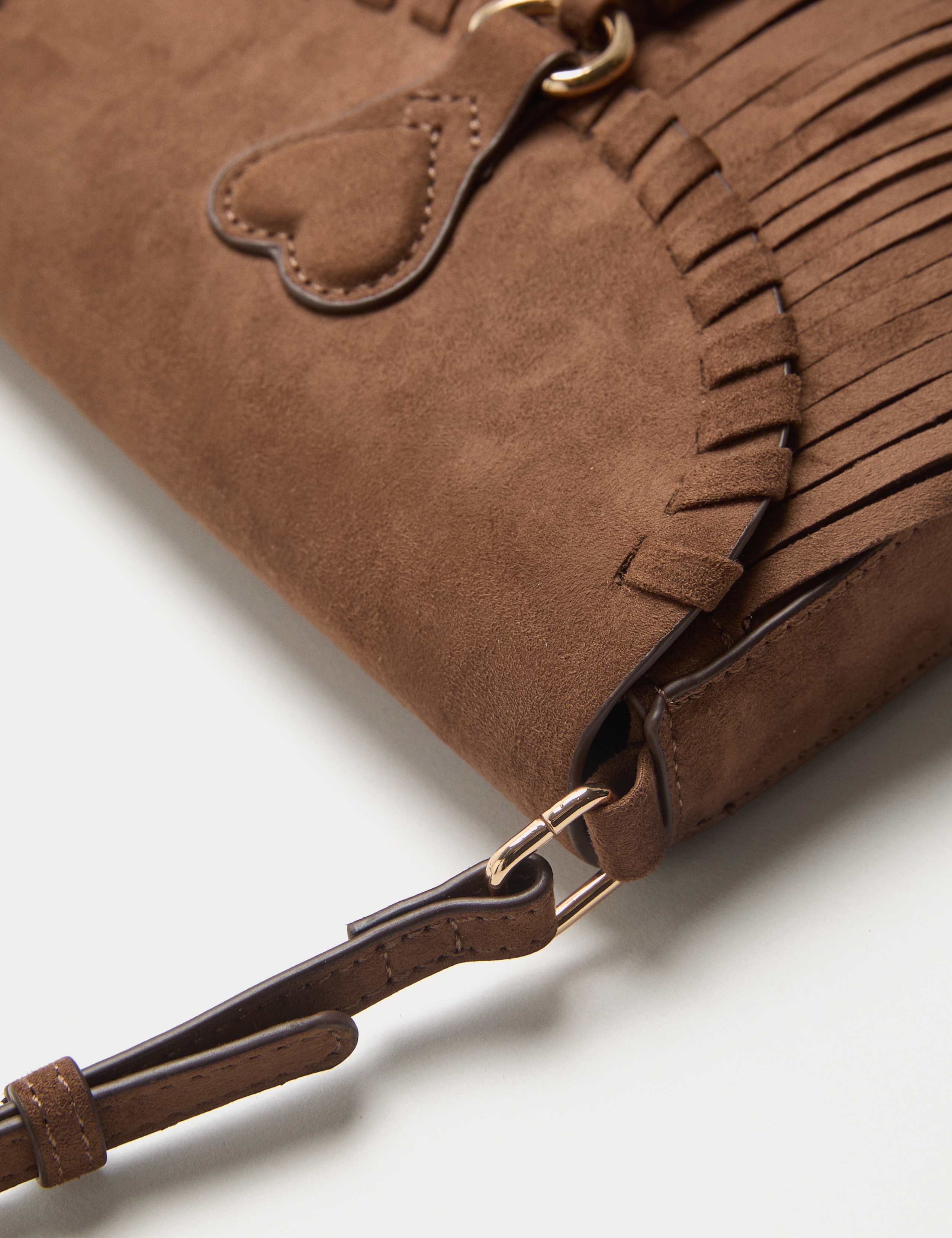 Kids' Fringed Cross Body Bag