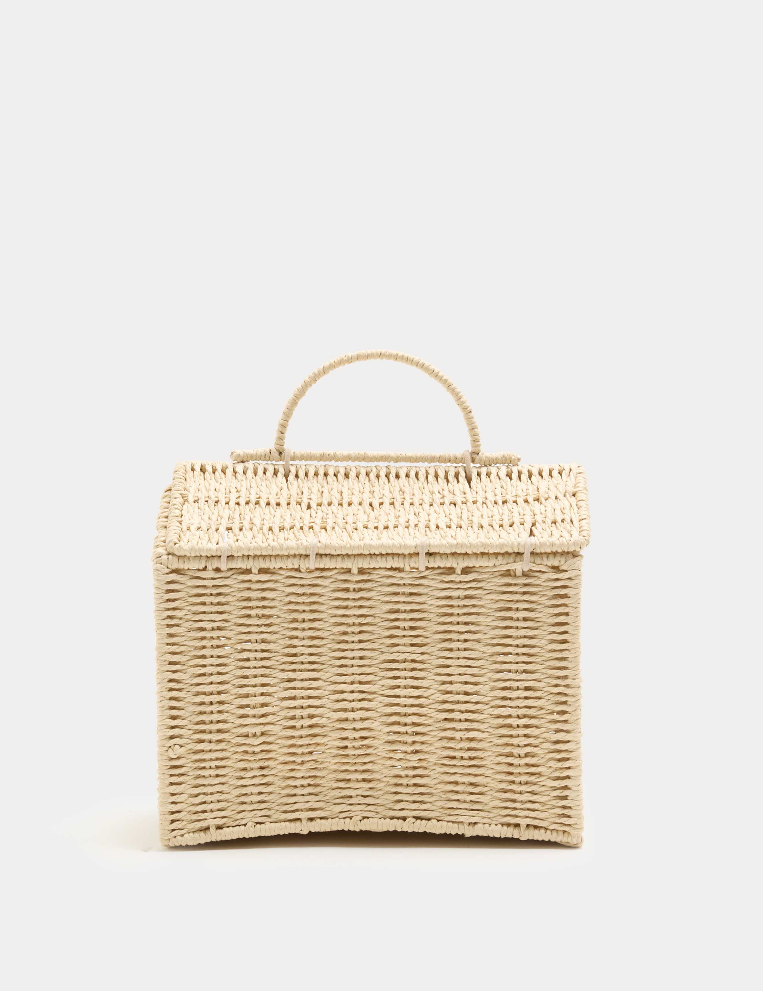 Baby House Frame Straw Dollshouse Bag