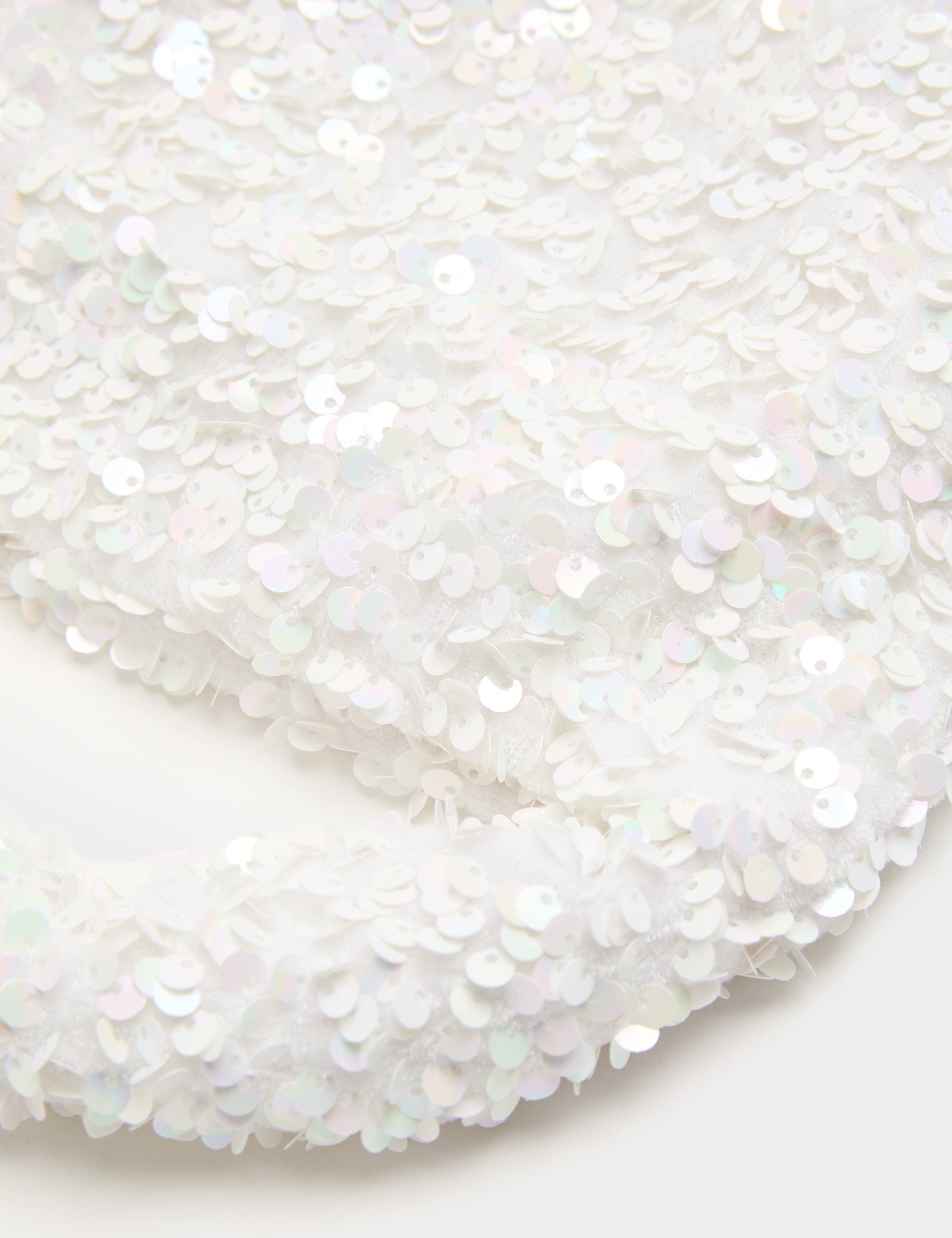 Sequin Hand Held Bag