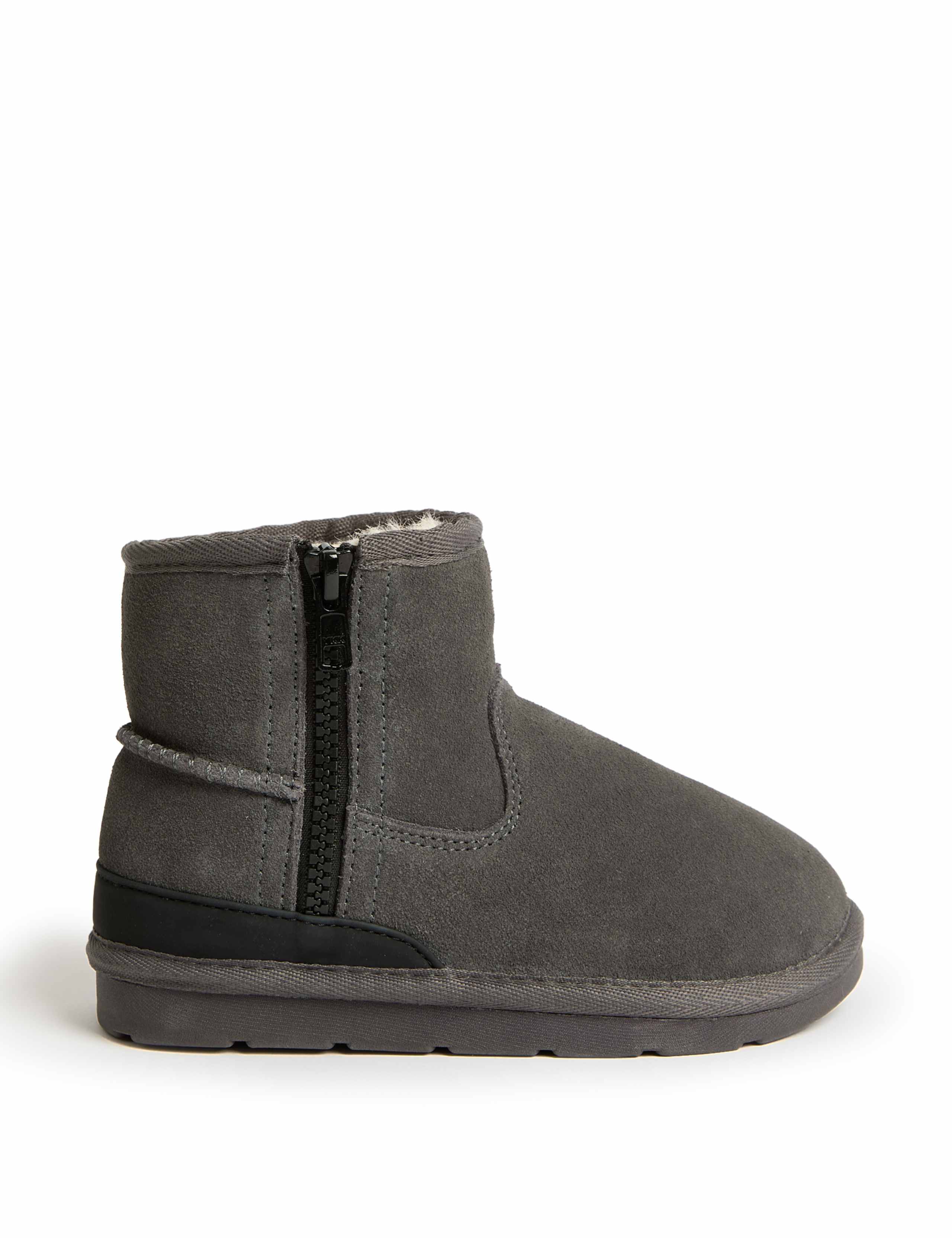 Kids' Suede Boots (4 Small - 7 Large)