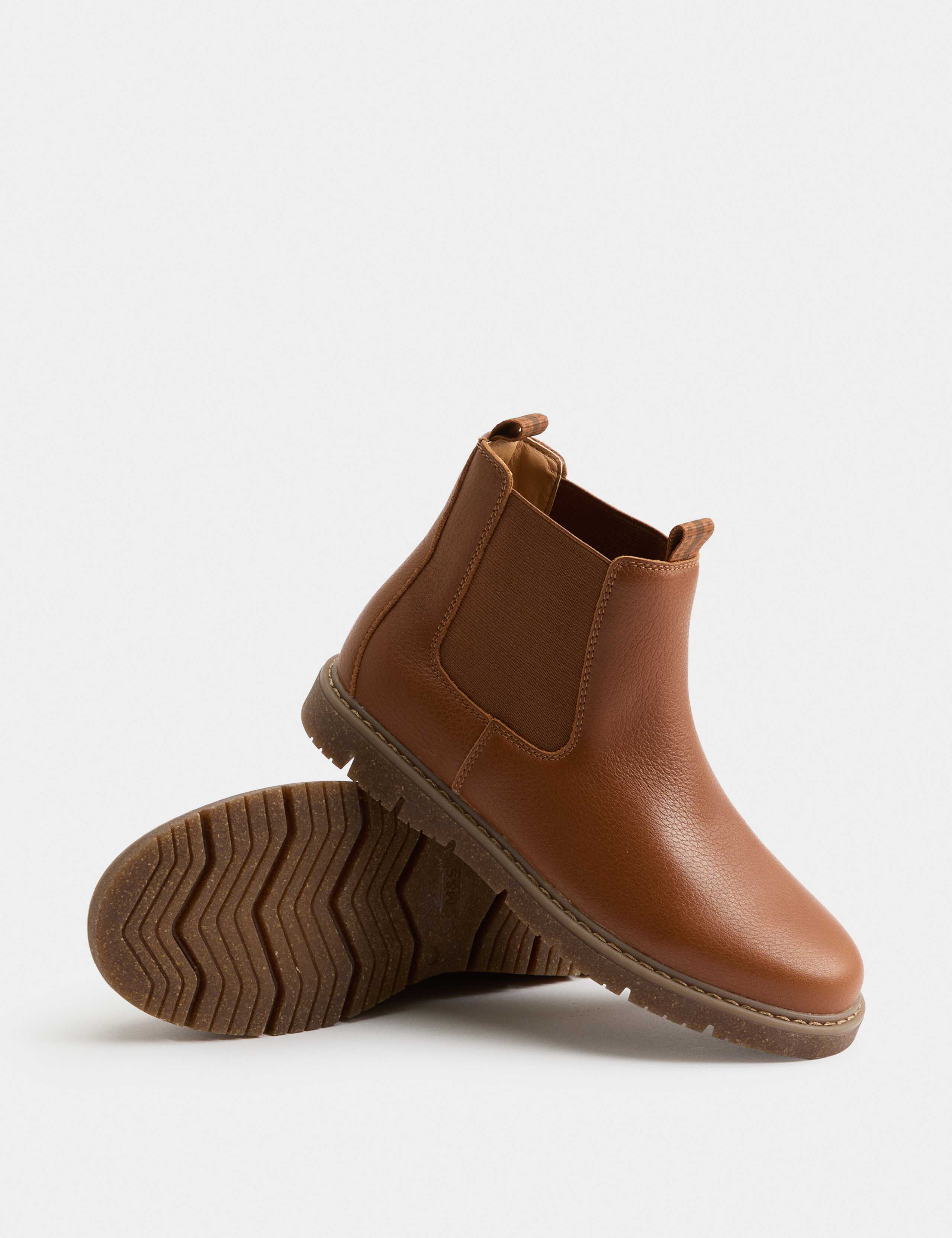 Kids' Leather Chelsea Boots (4 Small - 7 Large)