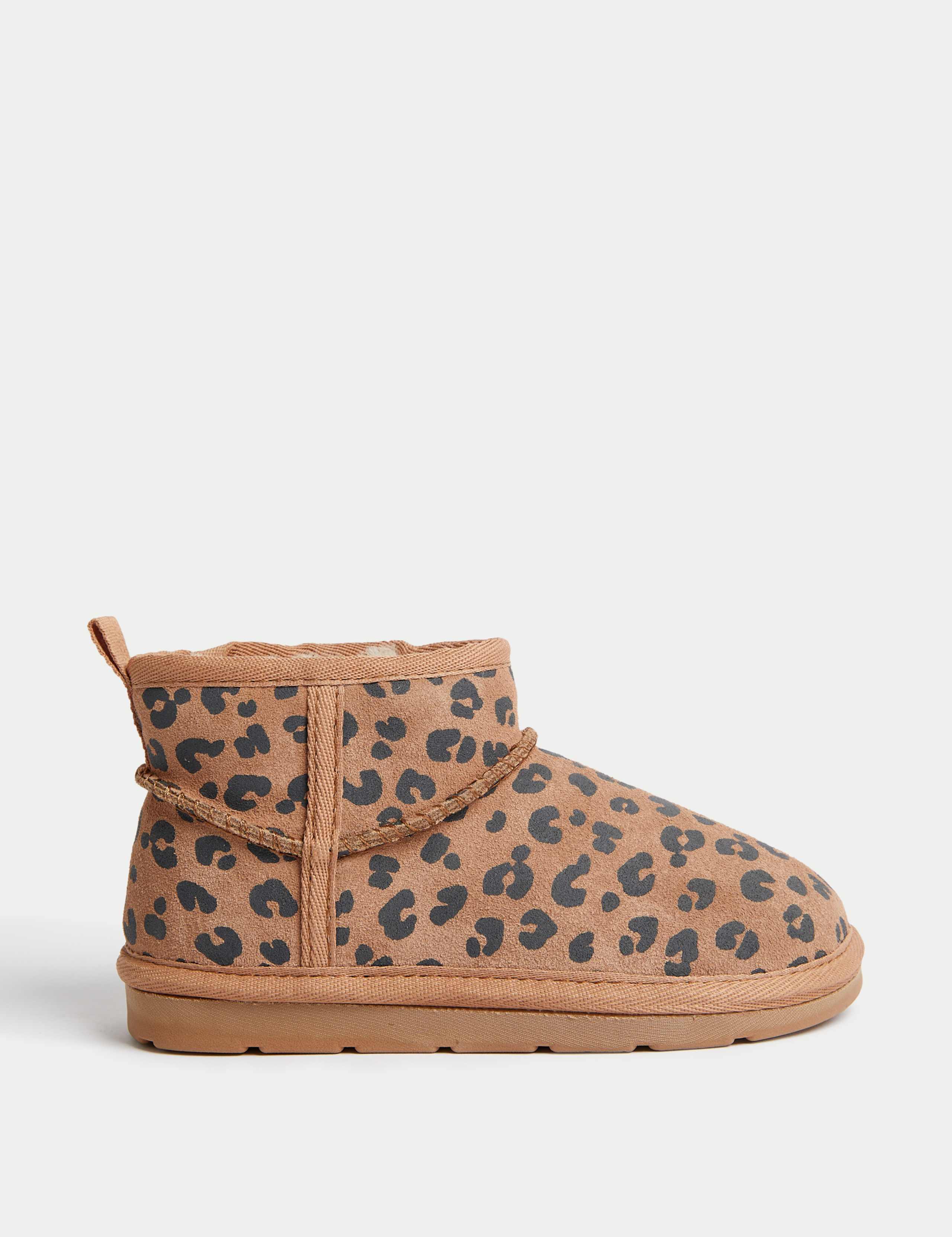 Kids' Suede Ankle Boots (4 Small - 6 Large)