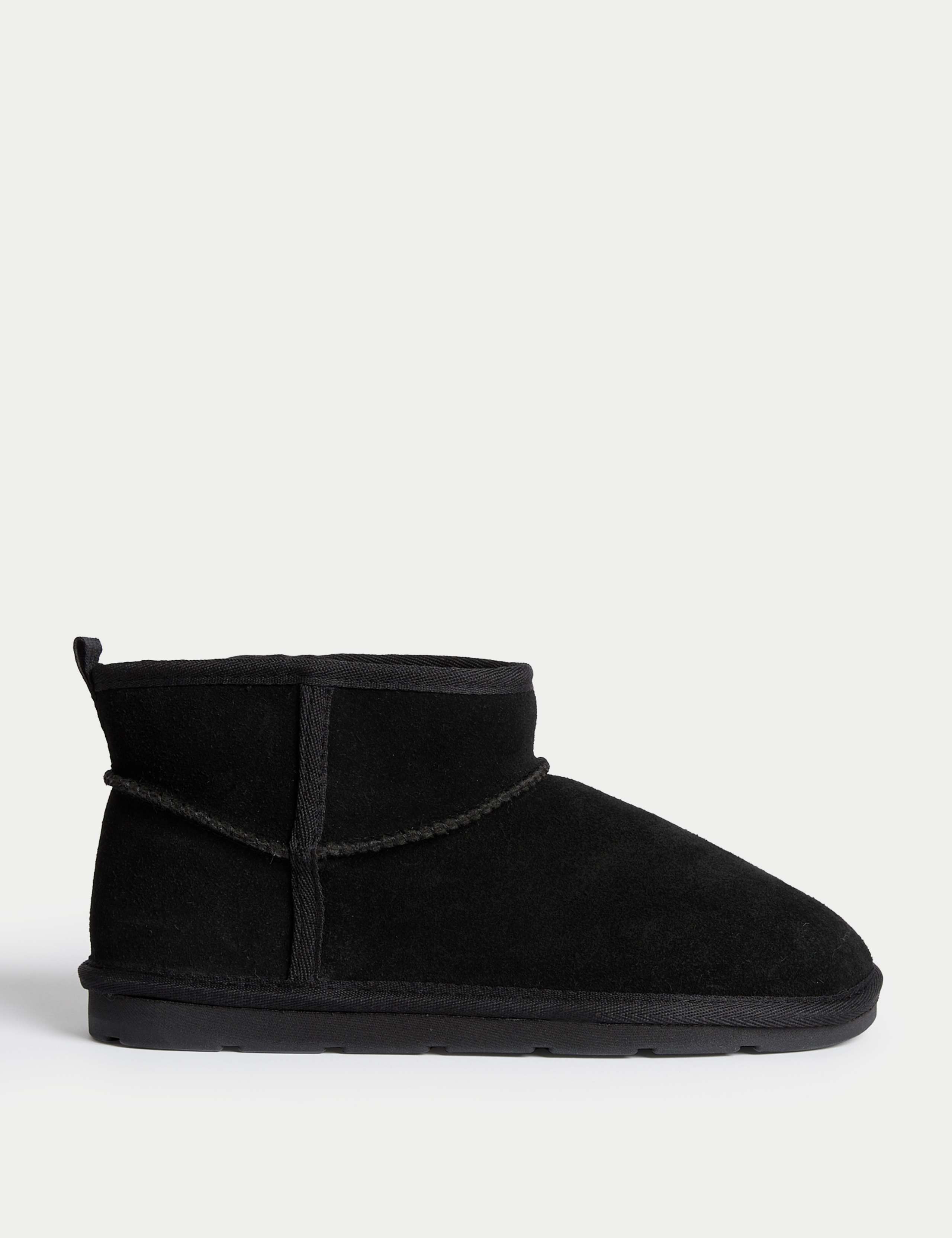 Kids' Suede Ankle Boots (4 Small - 6 Large)