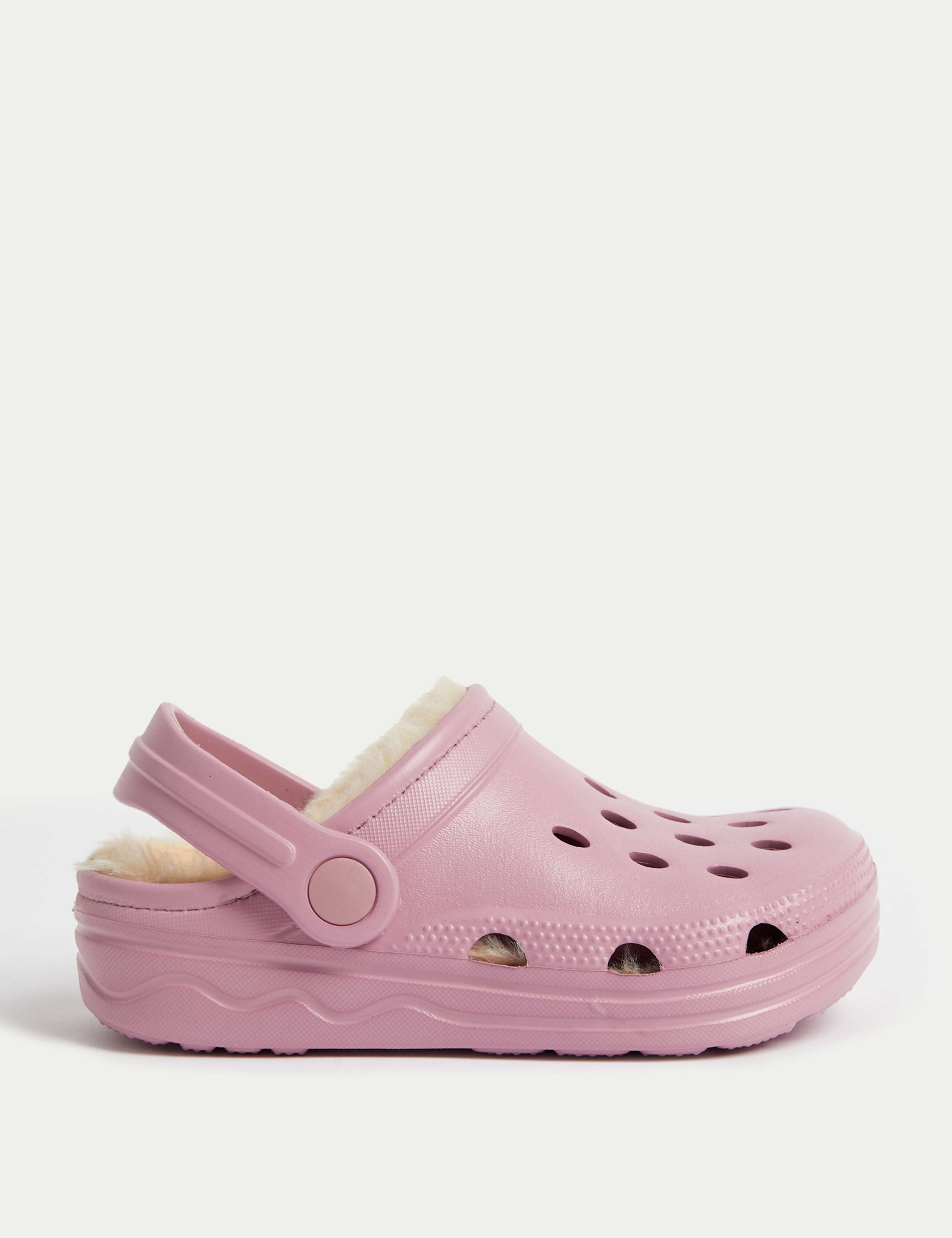 Kids' Fur Lined Clogs (4 Small -13 Small)