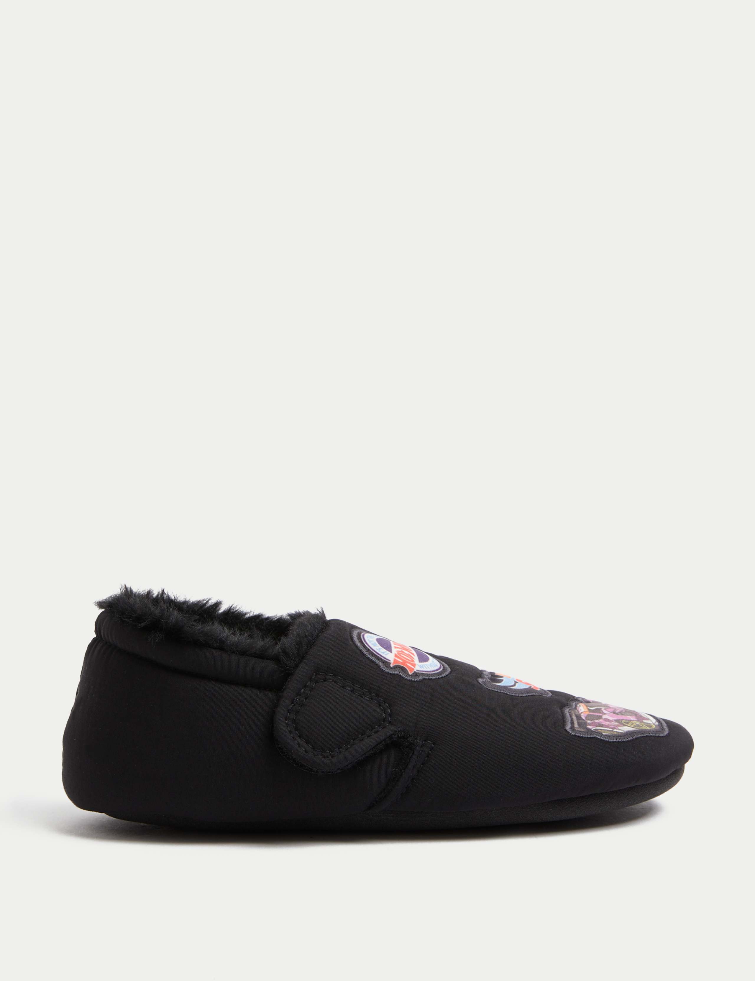 Kids' Hot Wheels™ Riptape Slippers (4 Small - 13 Small)