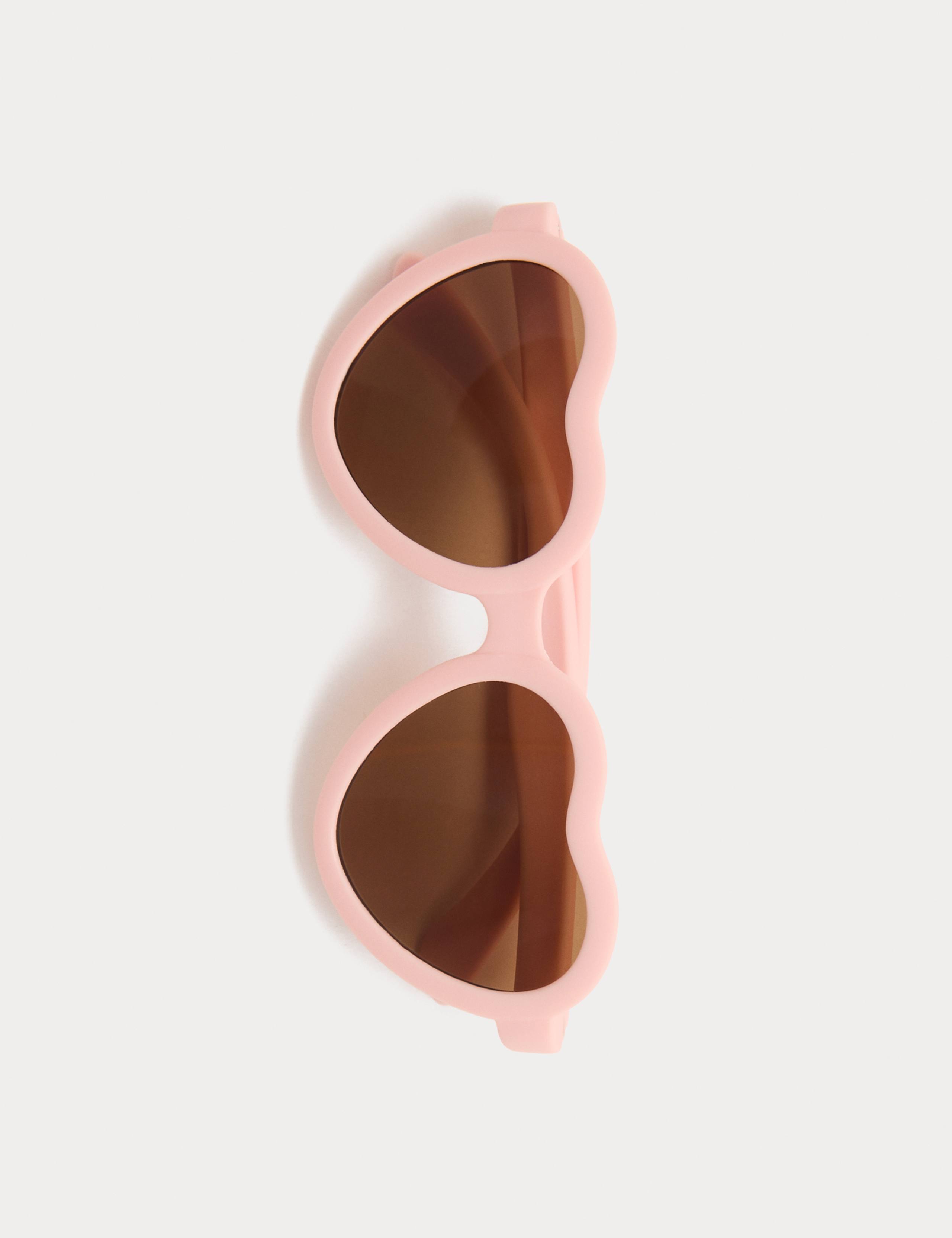 Baby Flexi Frame Heart Sunglasses