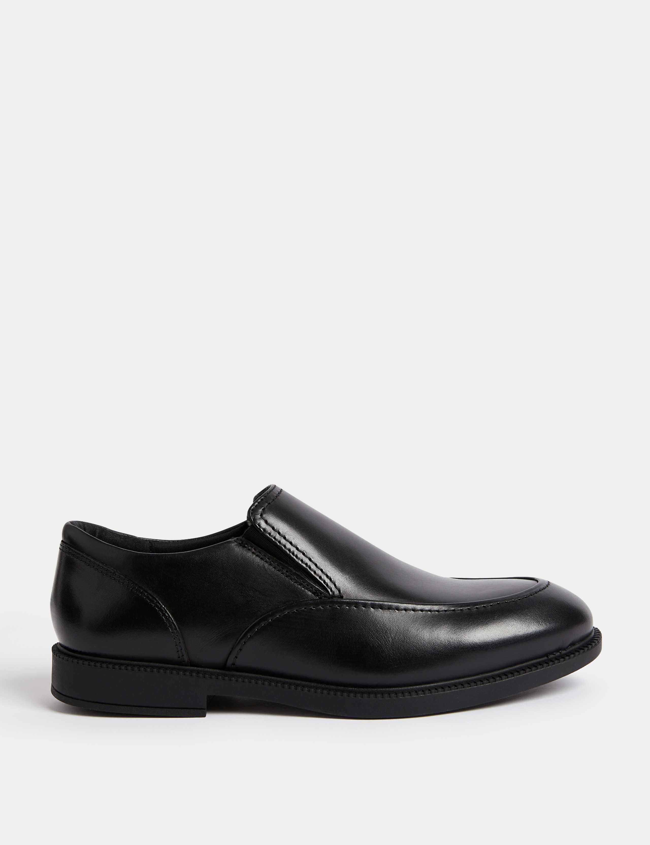 Kids' Leather Freshfeet™ Slip-on School Shoes (13 Small - 9 Large)
