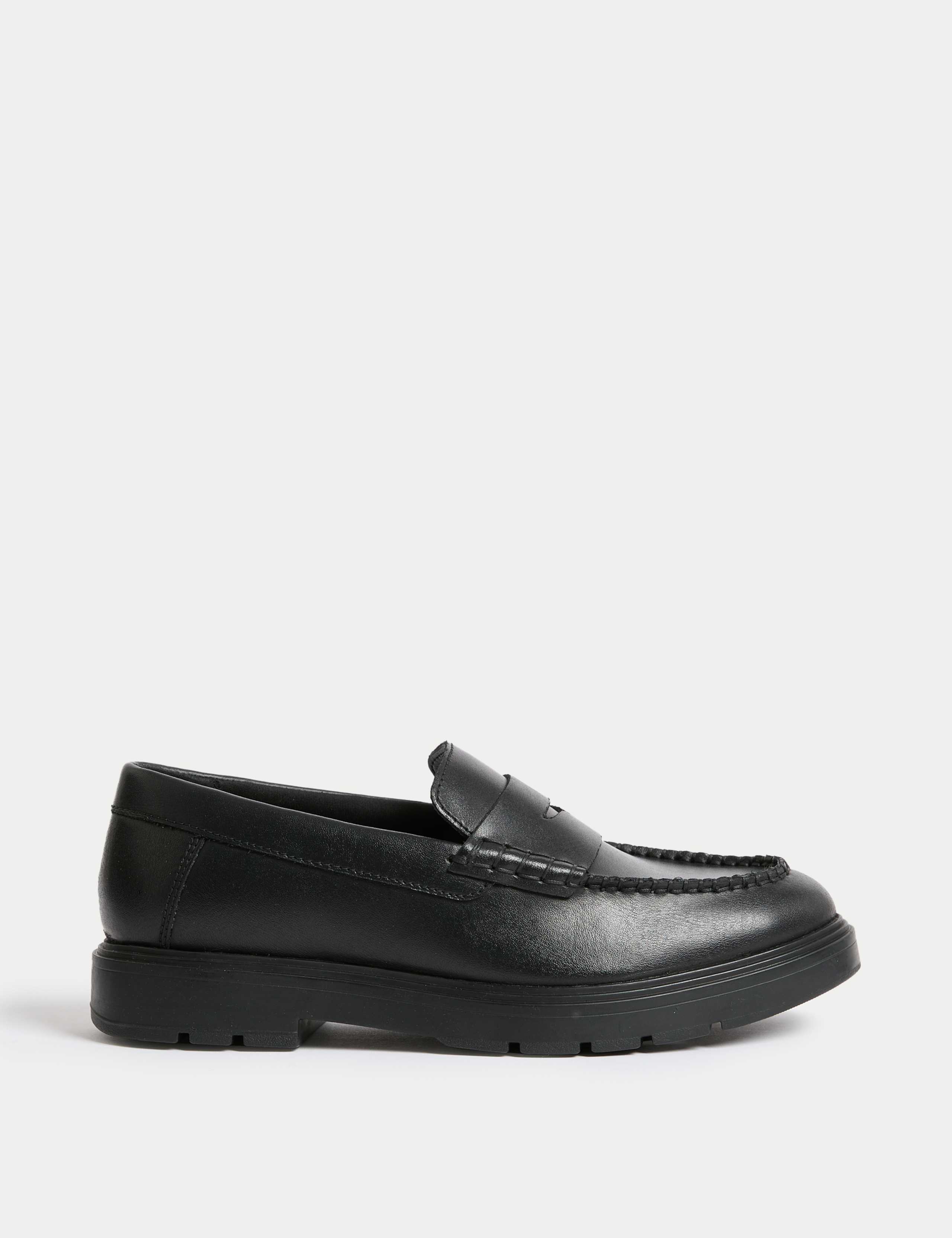 Kids' Leather Freshfeet™ Loafer School Shoes