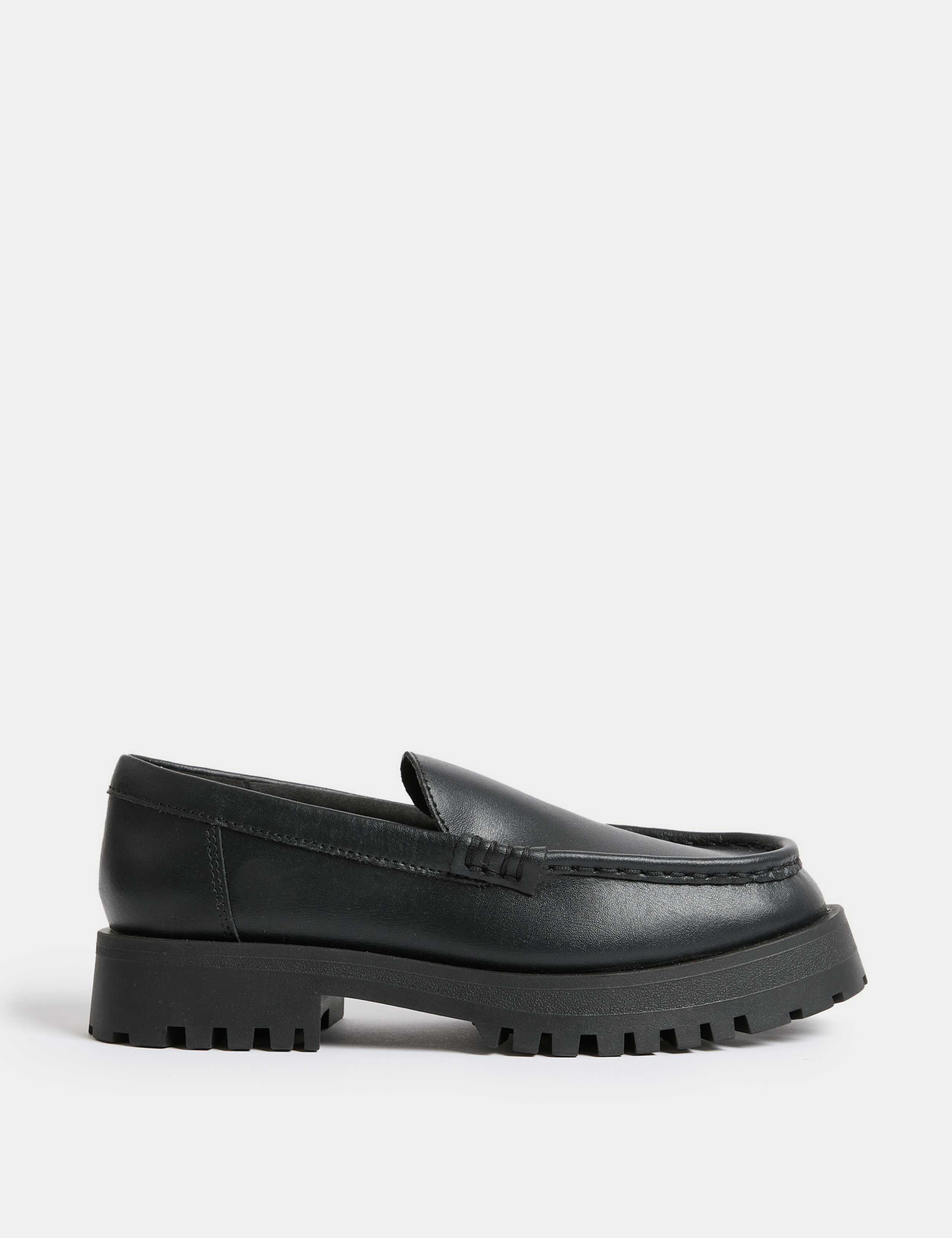 Kids' Leather School Shoes (13 Small - 7 Large)