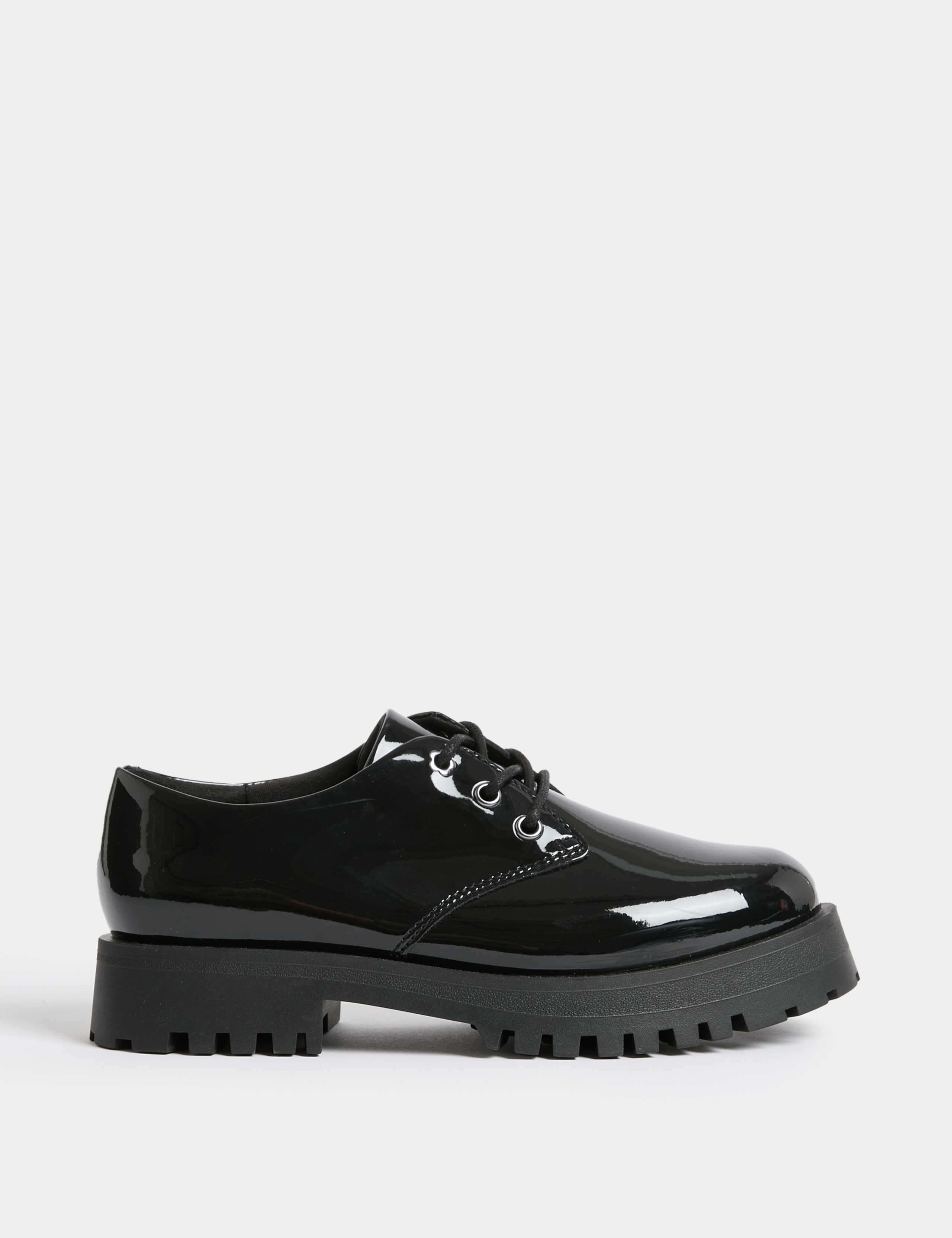 Kids' Leather School Shoes (13 Small - 7 Large)