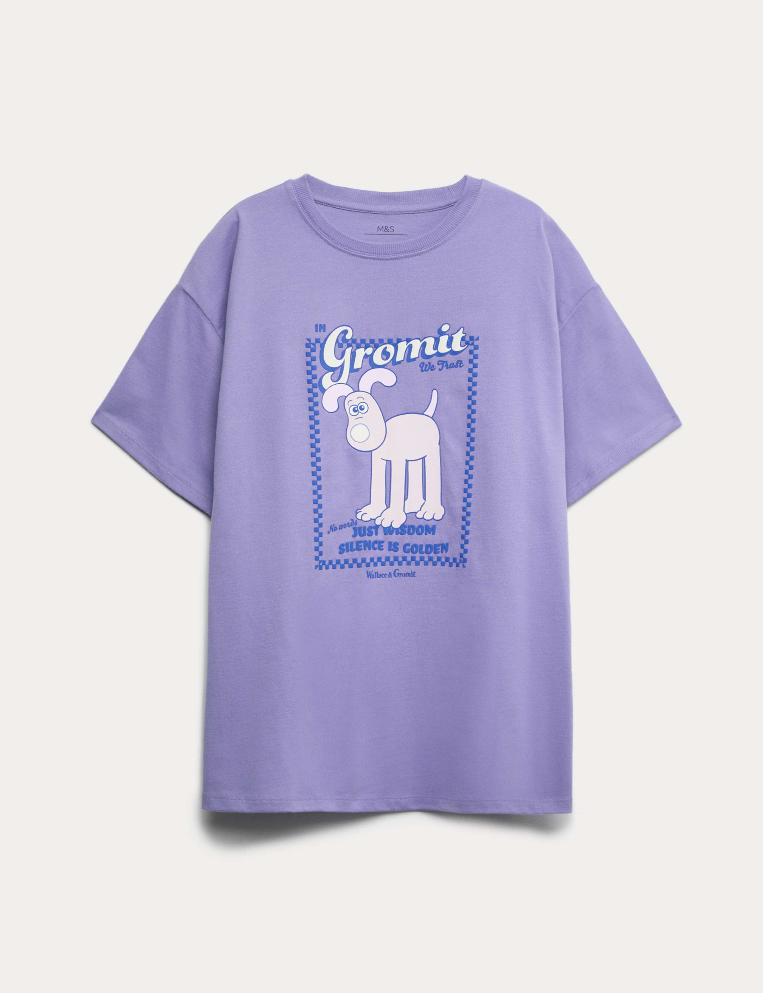 Pure Cotton Wallace & Gromit™ T-Shirt (6-16 Yrs)