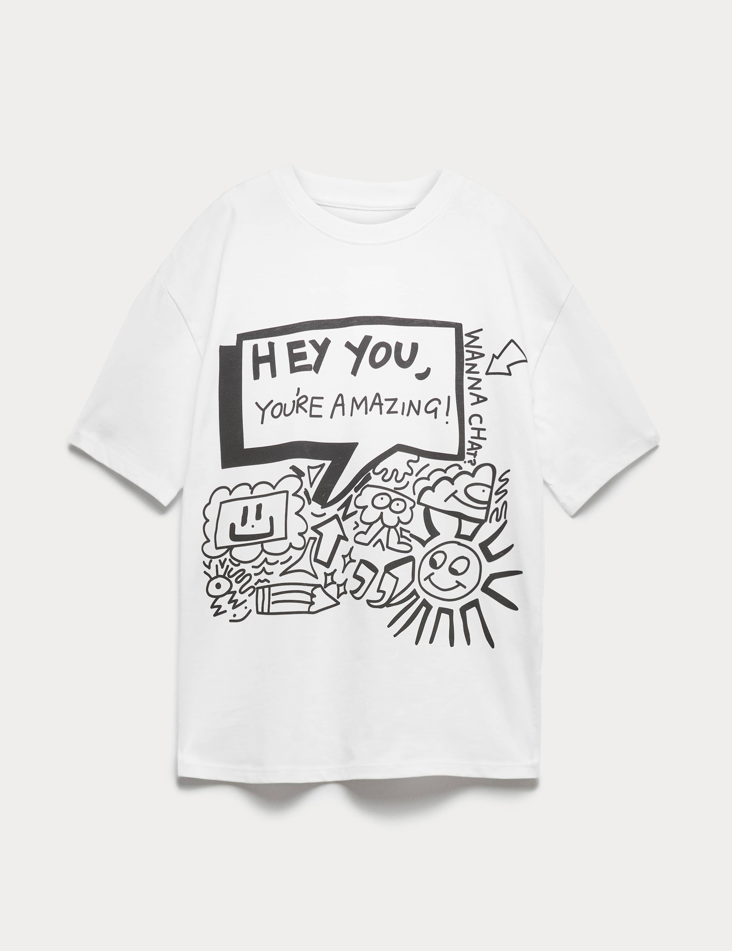 Pure Cotton YoungMinds Hey You, You're Amazing T-shirt (6-16 Yrs)