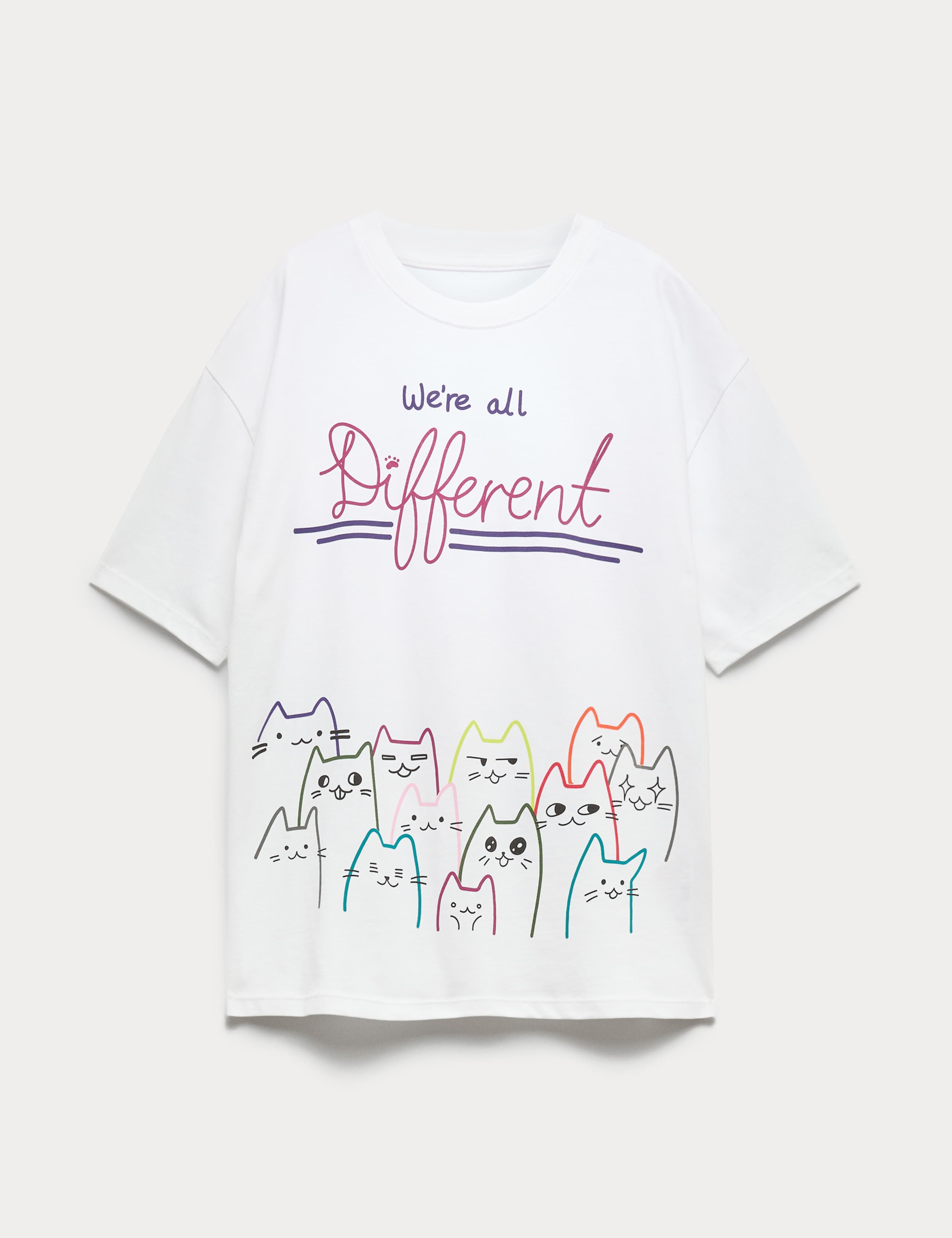 Pure Cotton YoungMinds We're All Different T-shirt (6-16 Yrs)