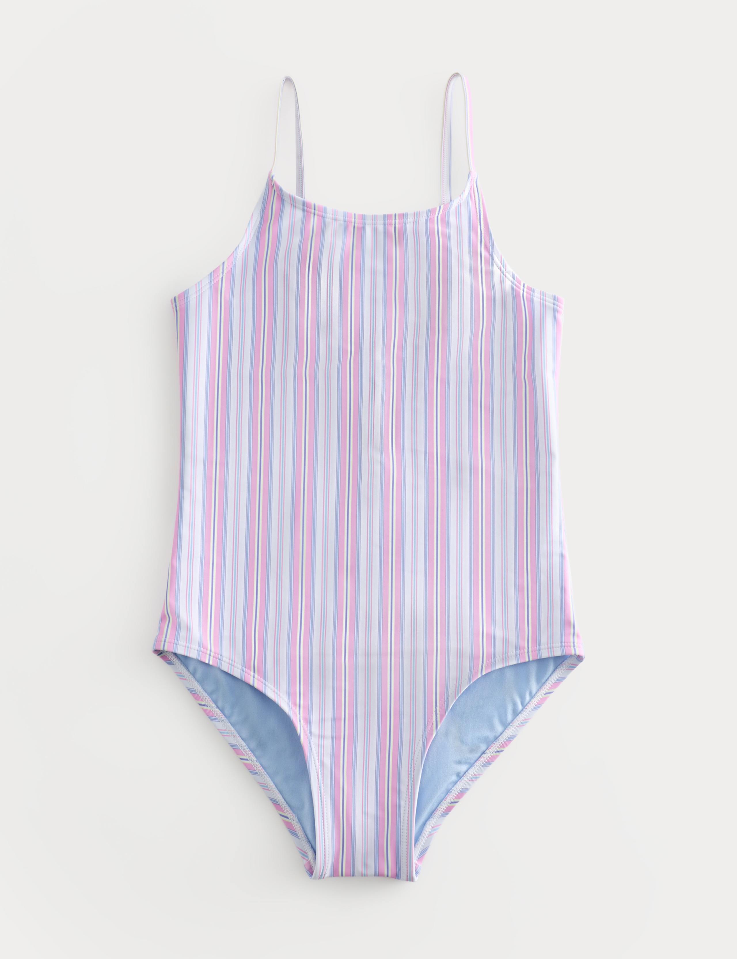 Striped Swimsuit (8-16 Yrs)