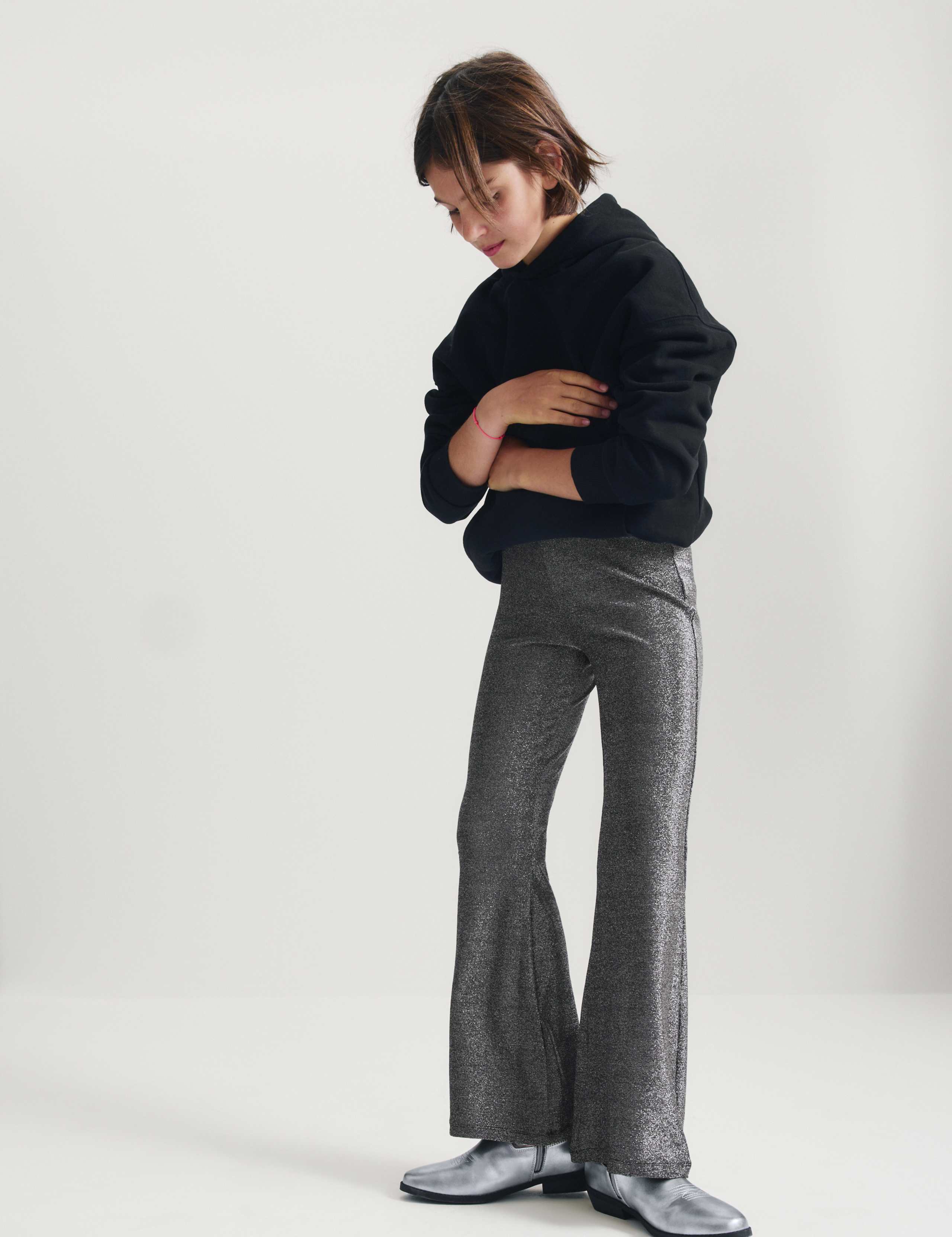 Metallic Kickflare Leggings (6-16 Yrs)