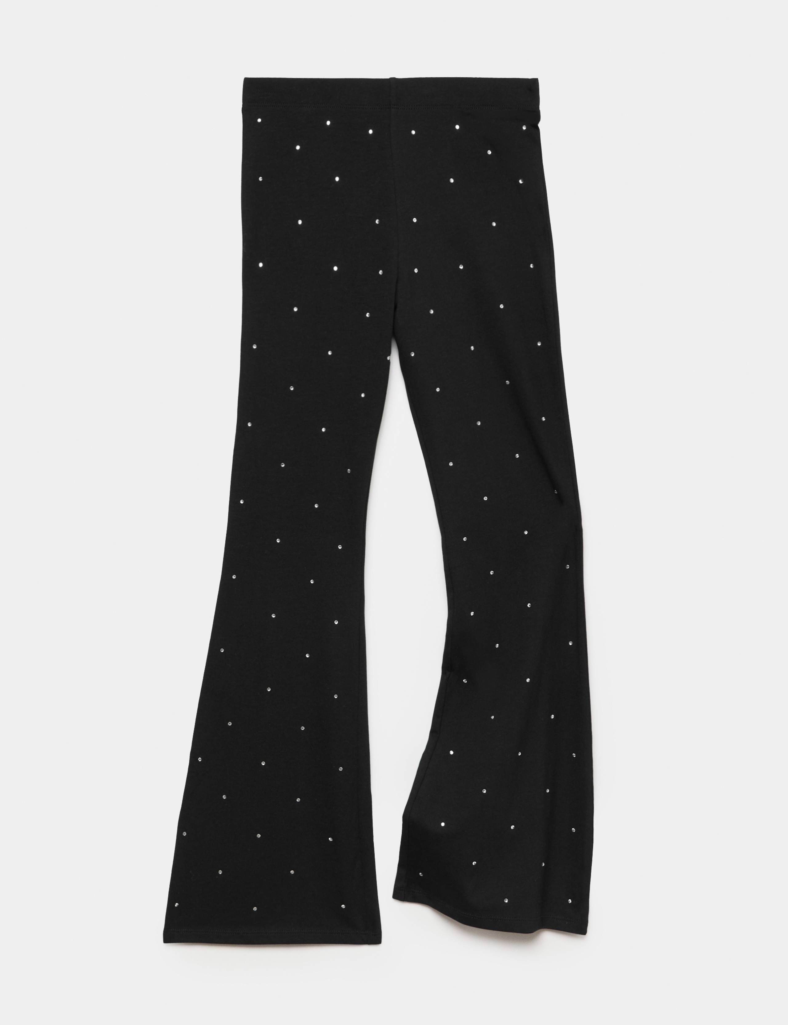 Cotton Rich Studded Kickflare Legging