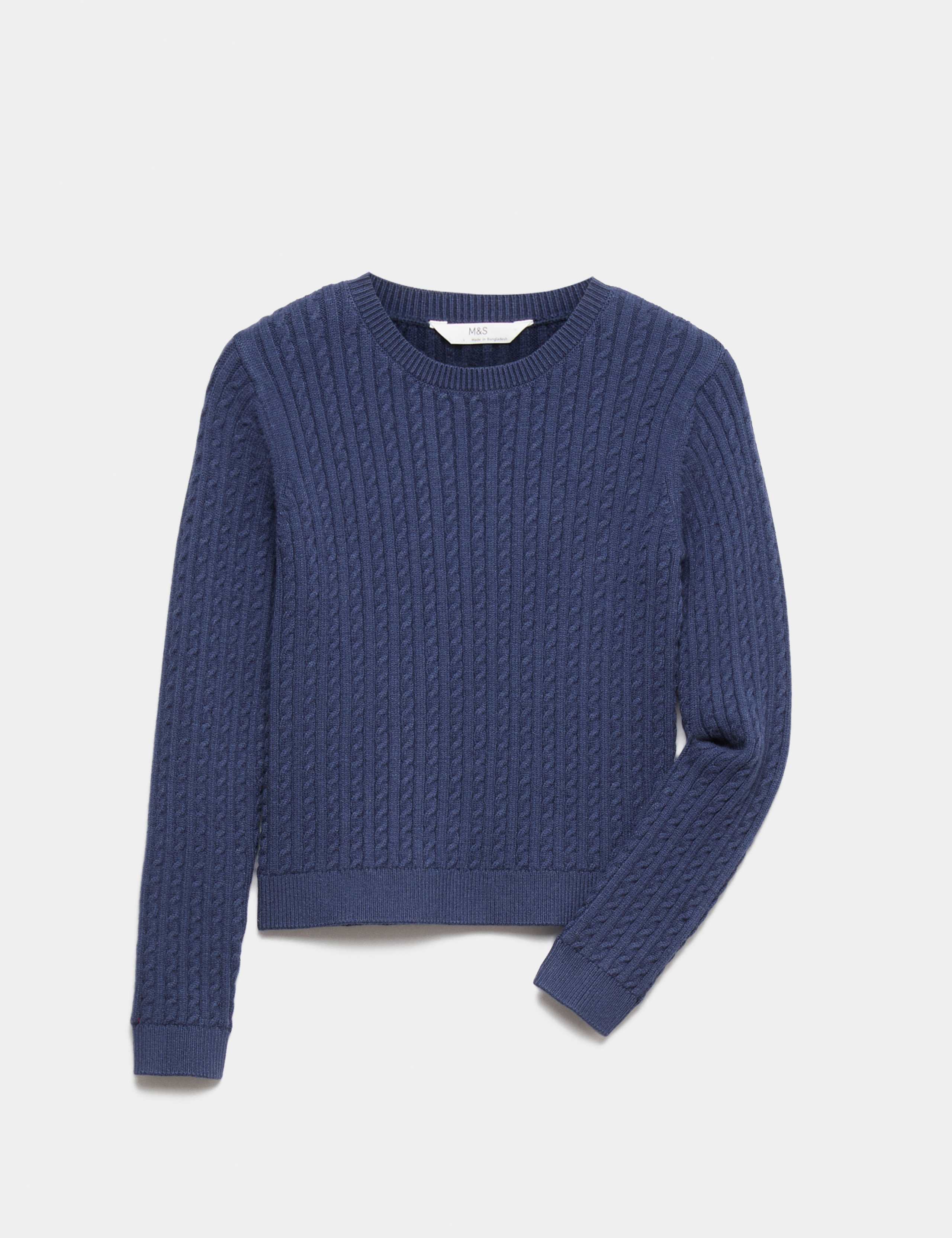 Cable Knit Jumper (6-16 Yrs)