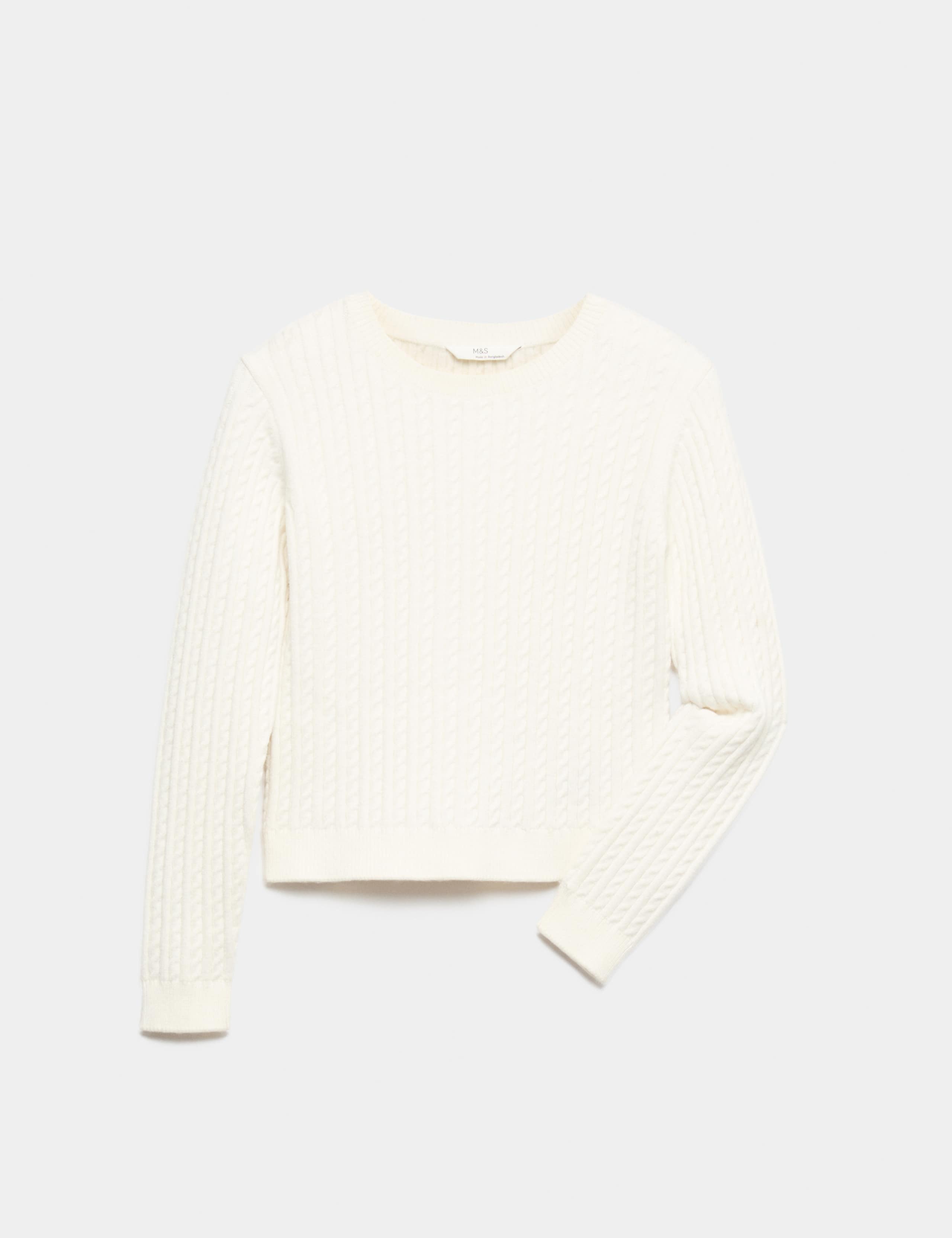Cable Knit Jumper (6-16 Yrs)