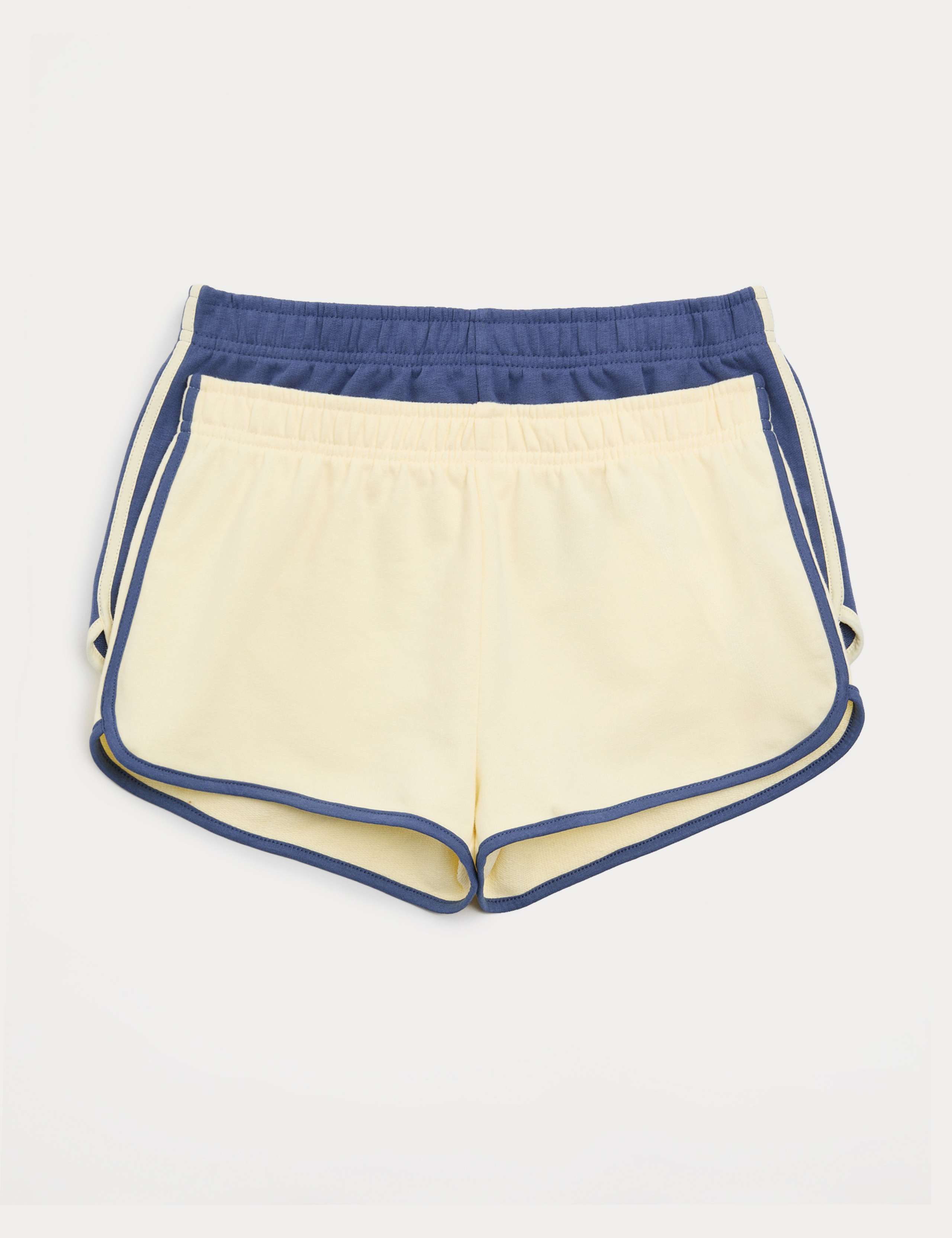2pk Cotton Rich Runner Shorts (6-16 Yrs)