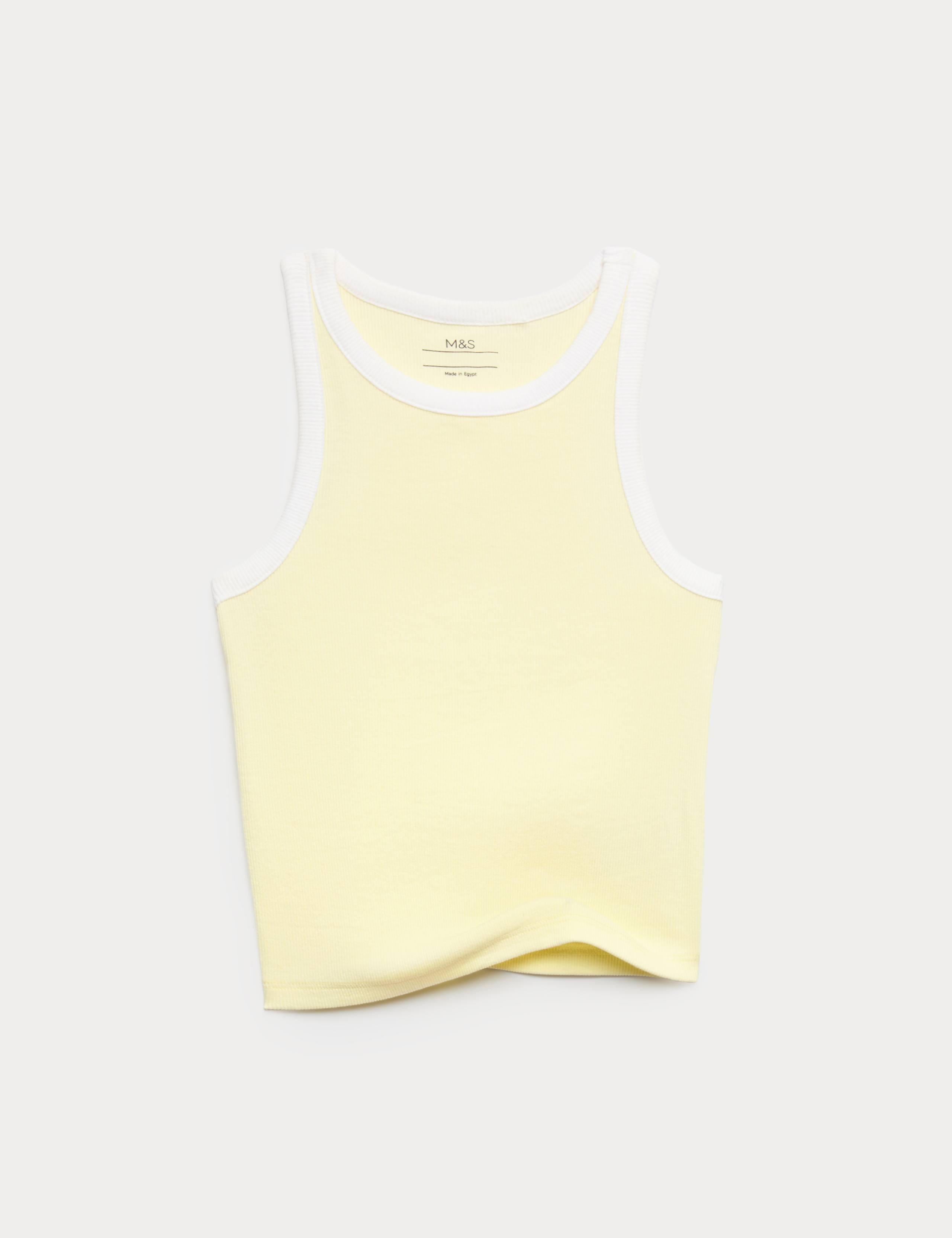Cotton Rich Vest Top (6-16 Yrs)