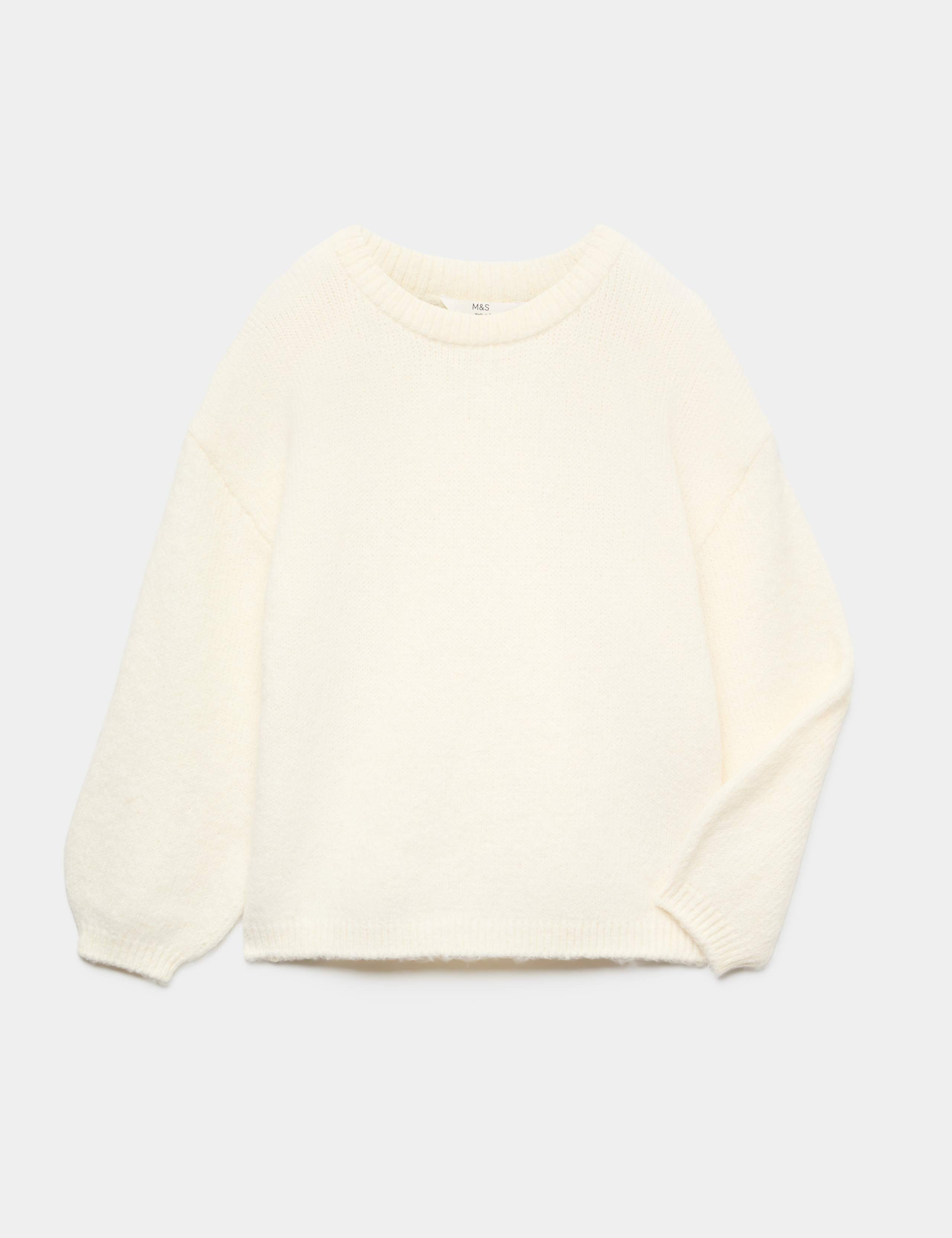 Slouchy Knit Striped Jumper (6-16 Yrs)