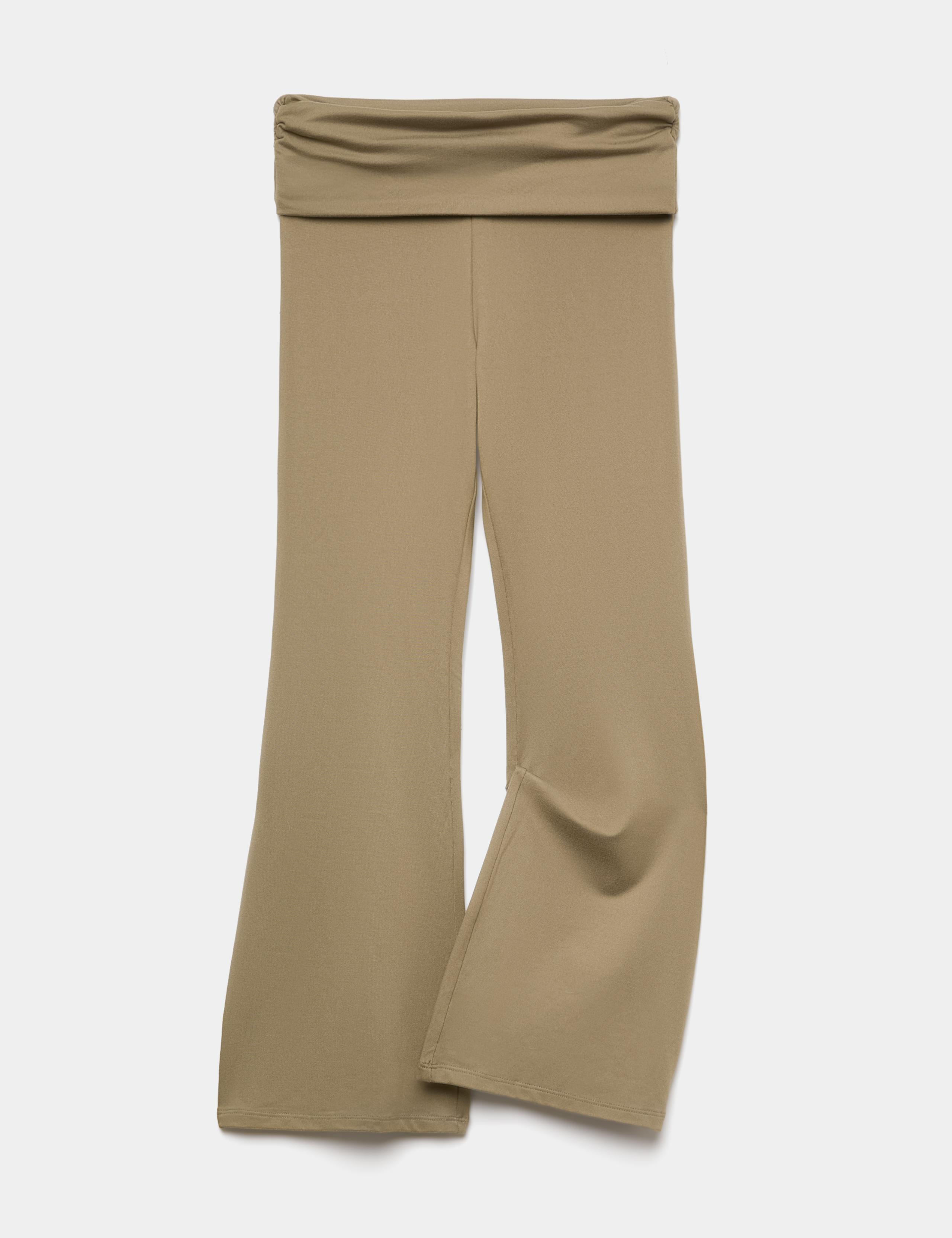 Soft Touch Ruched Side Kickflare Leggings (6-16 Yrs)