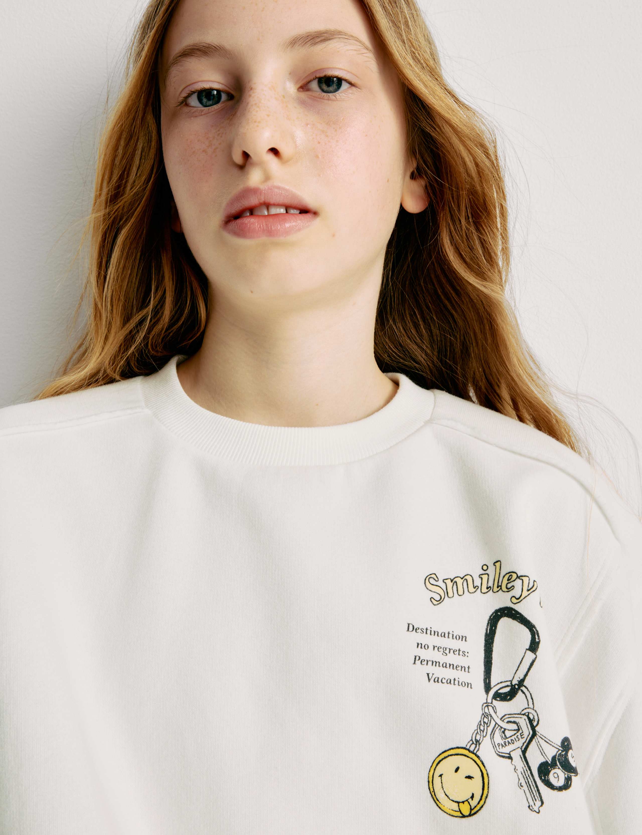 Cotton Rich SmileyWorld® Sweatshirt (2-16 Yrs)