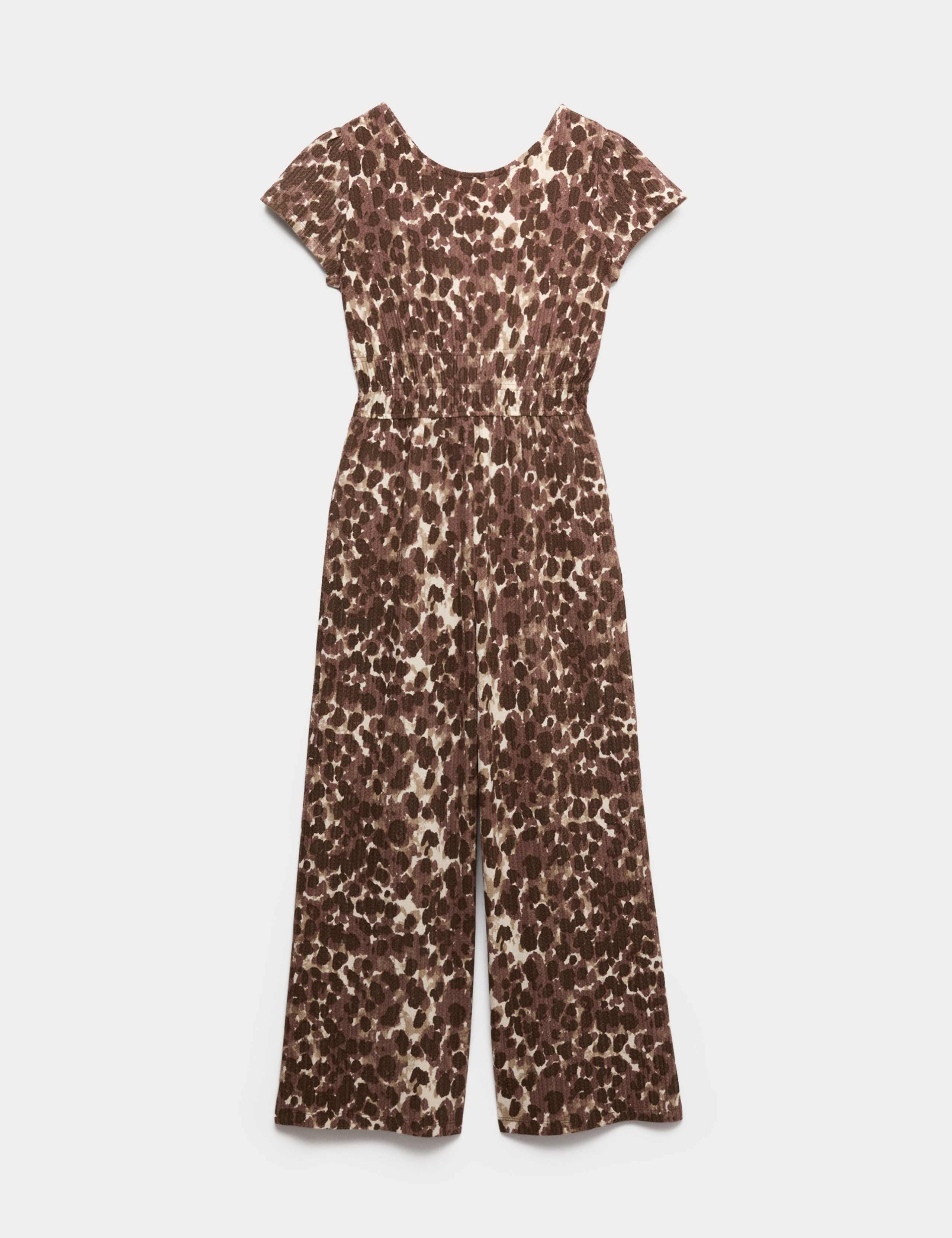 Animal Print Jumpsuit (6-16 Yrs)